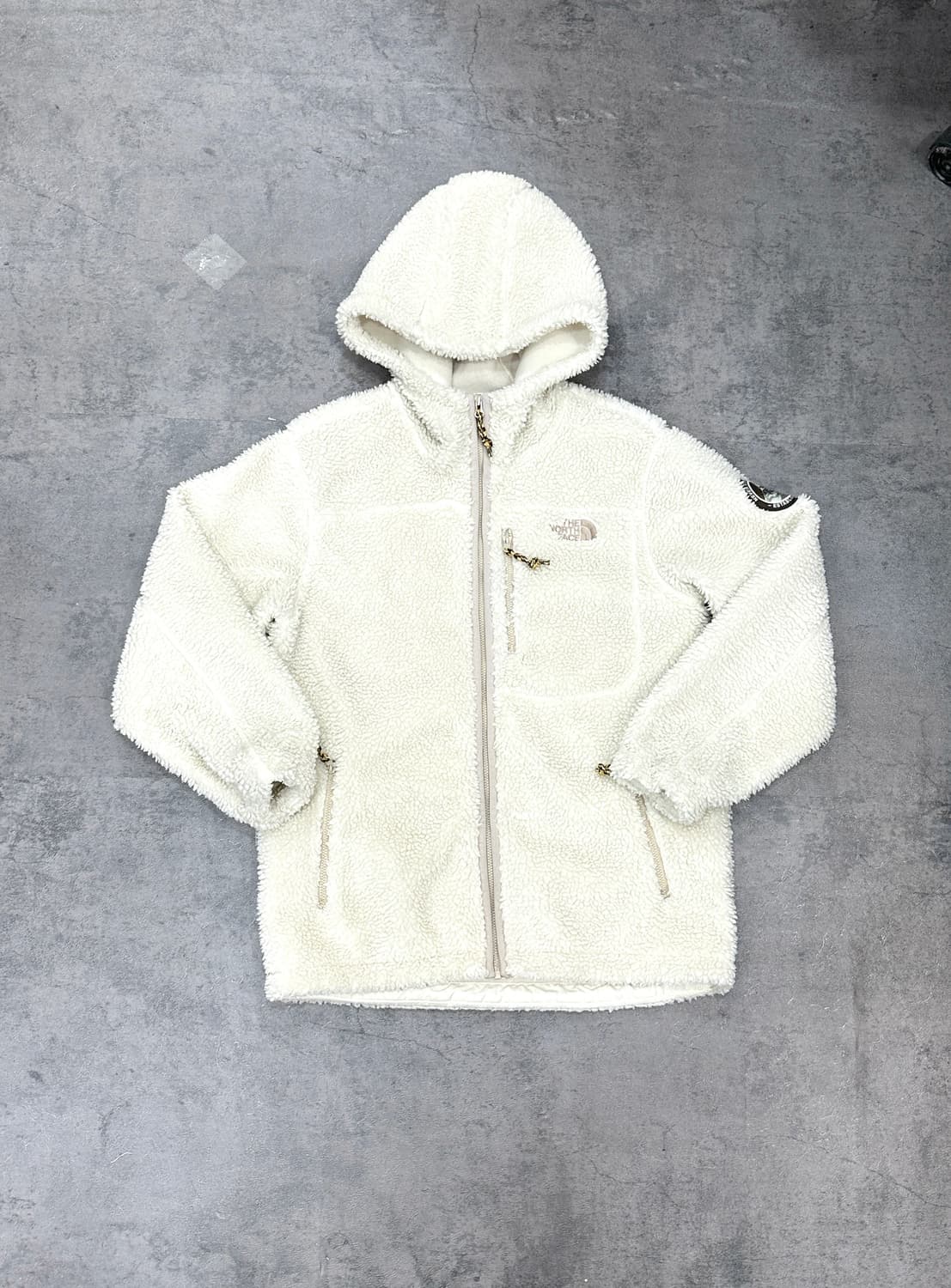 노스페이스 플리스 후드 집업 상품이미지1