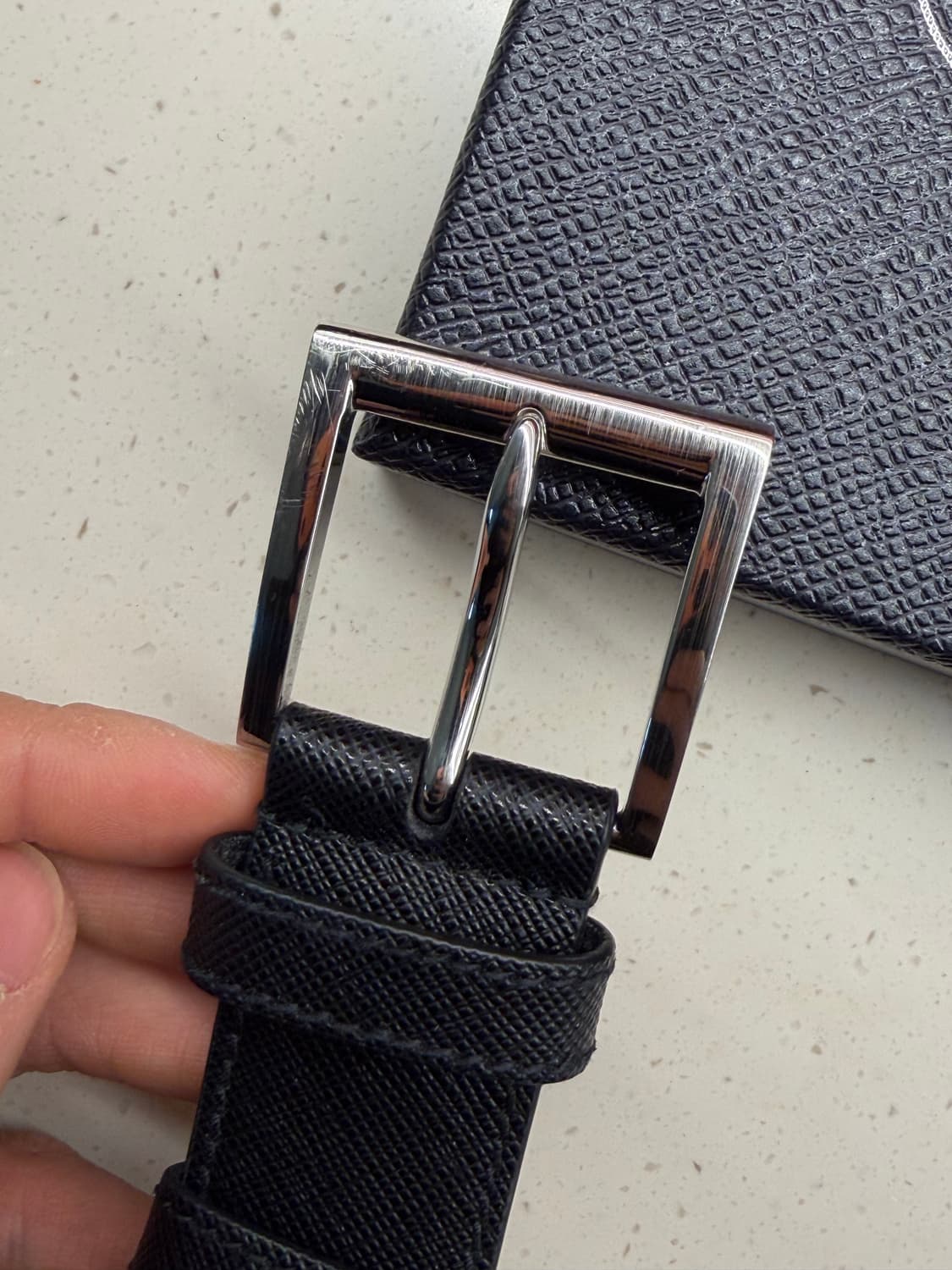 프라다 사피아노 가죽 벨트 상품이미지2