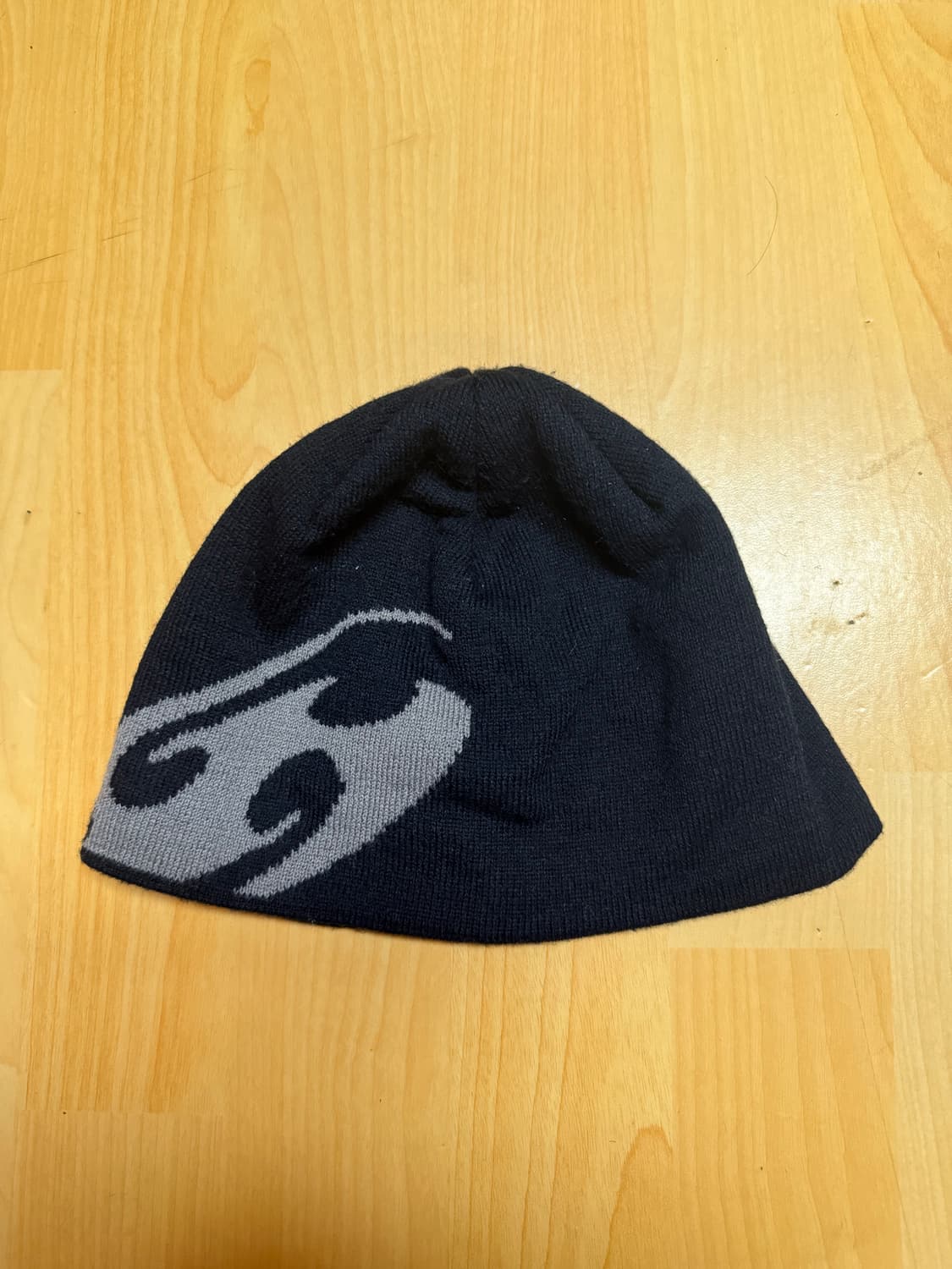 22fw 산산기어 로고 비니 블랙 상품이미지2
