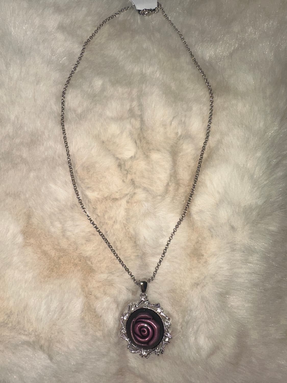 오리엔탈 고스펑크 장미 목걸이 상품이미지2