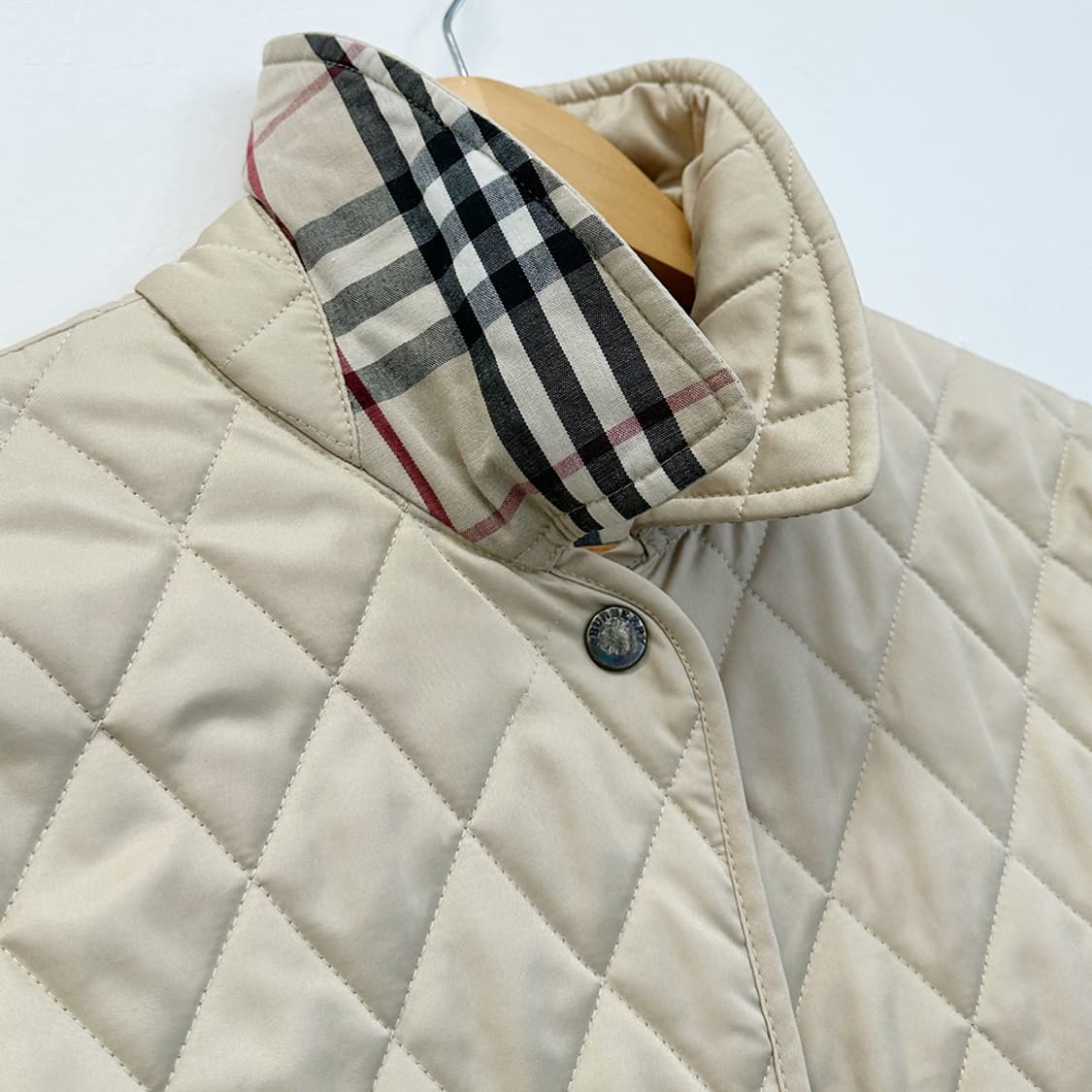 버버리 여성 노바체크 퀼팅 자켓 누빔 점퍼 파워 정품 상품이미지4