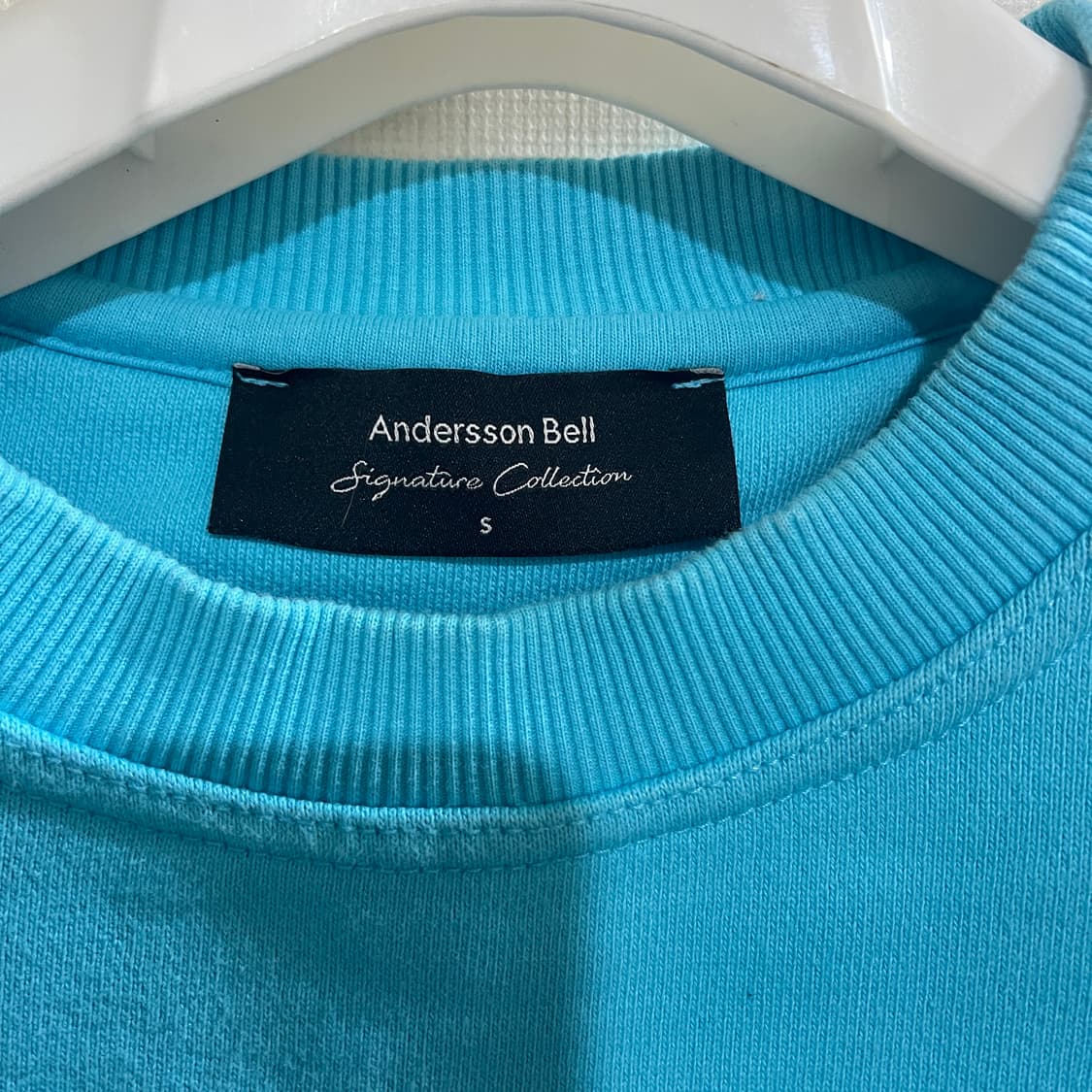 (남녀공용 S) 앤더슨벨 기모 맨투맨 상품이미지5