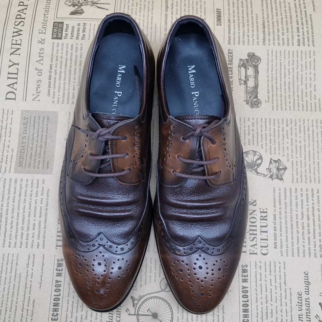 마리오파치오티 남성윙팁구두250 상품이미지2