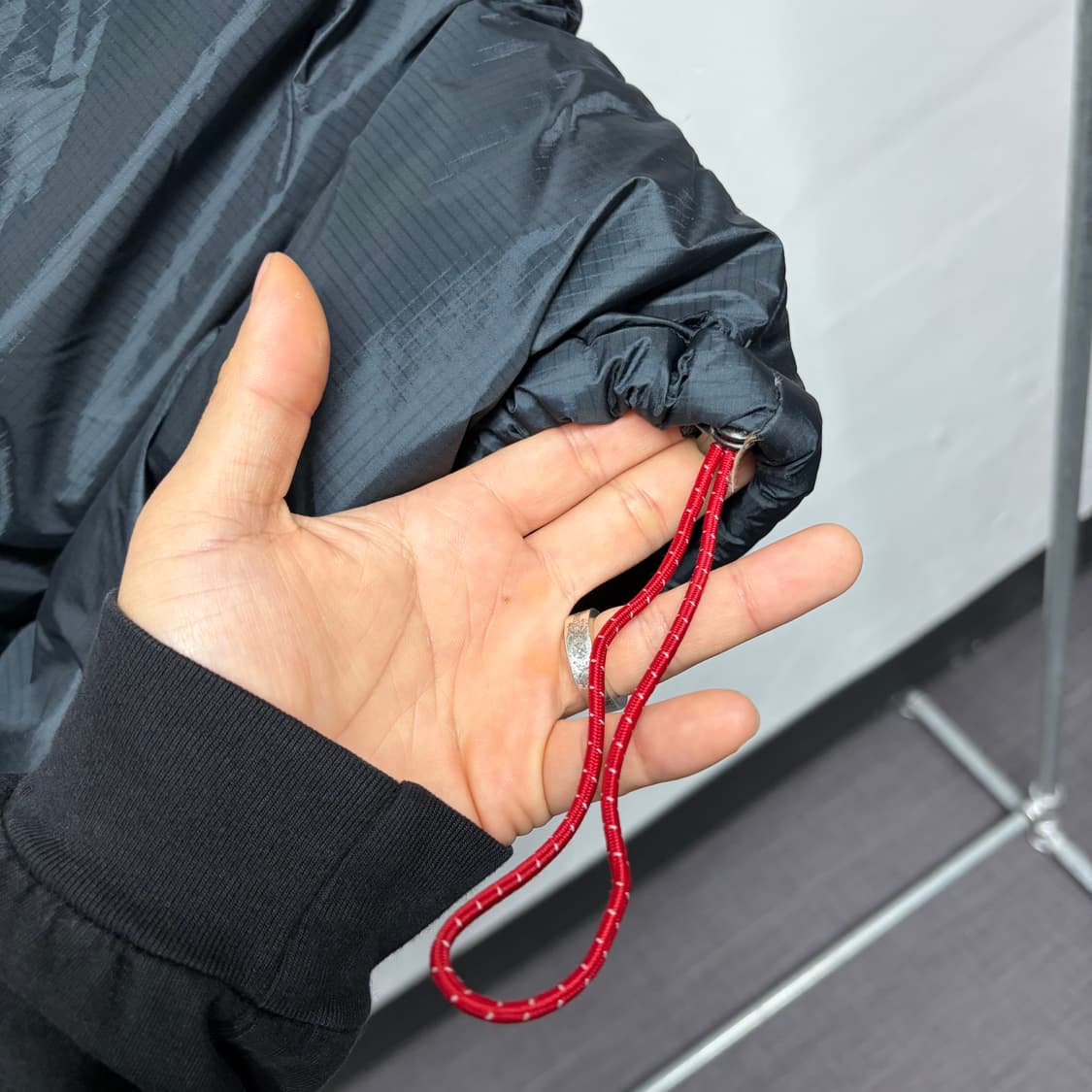 노스페이스 윈드스토퍼 패딩 틸블루 상품이미지10