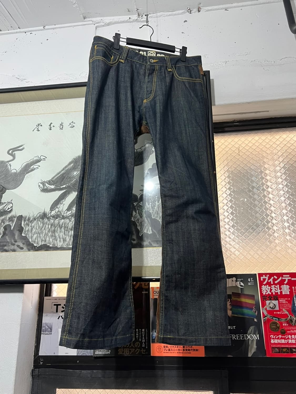 Roial 셀비지 웨스턴 부츠컷 팬츠 32 상품이미지2