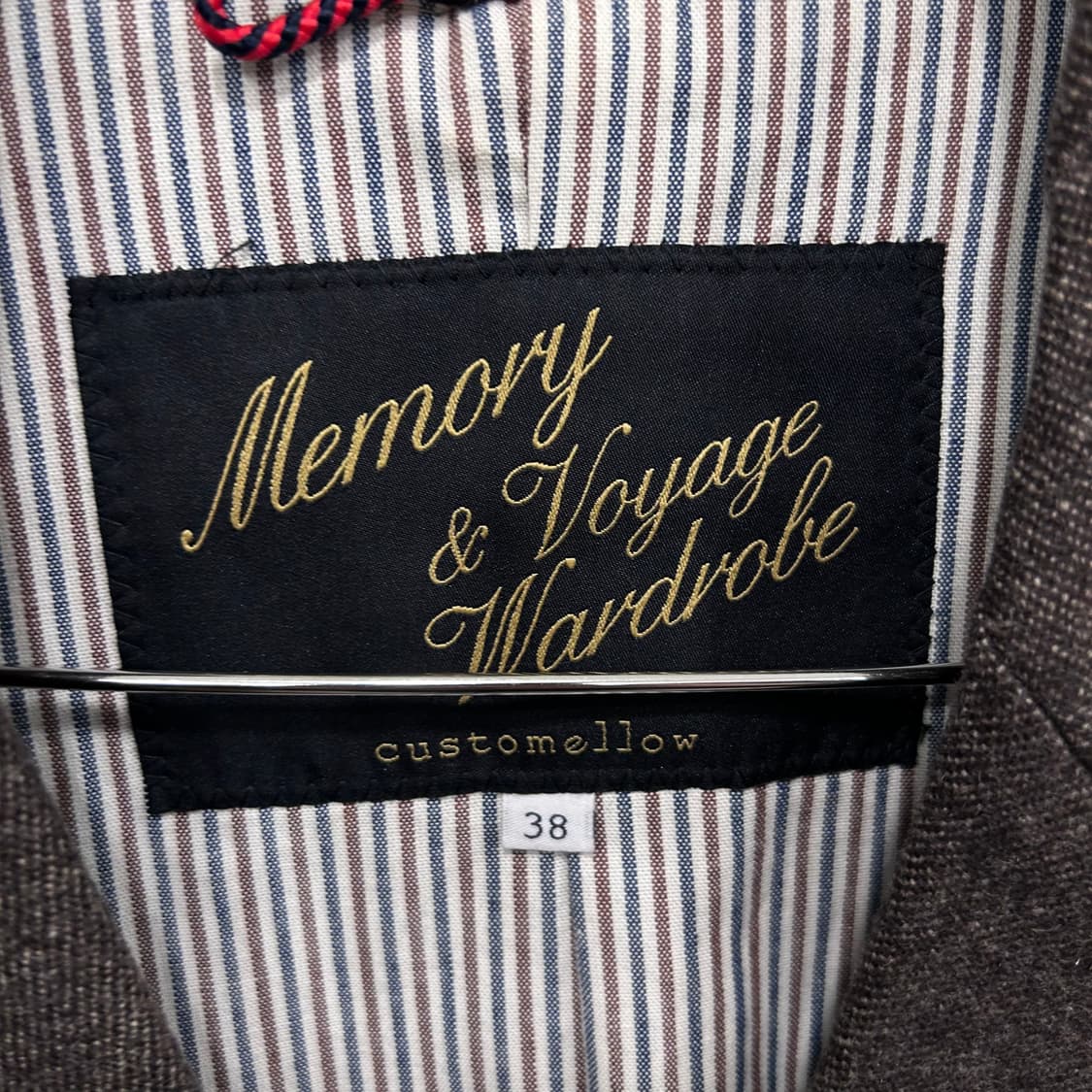 커스텀멜로우 울 헤링본 워크웨어 하프코트 상품이미지3