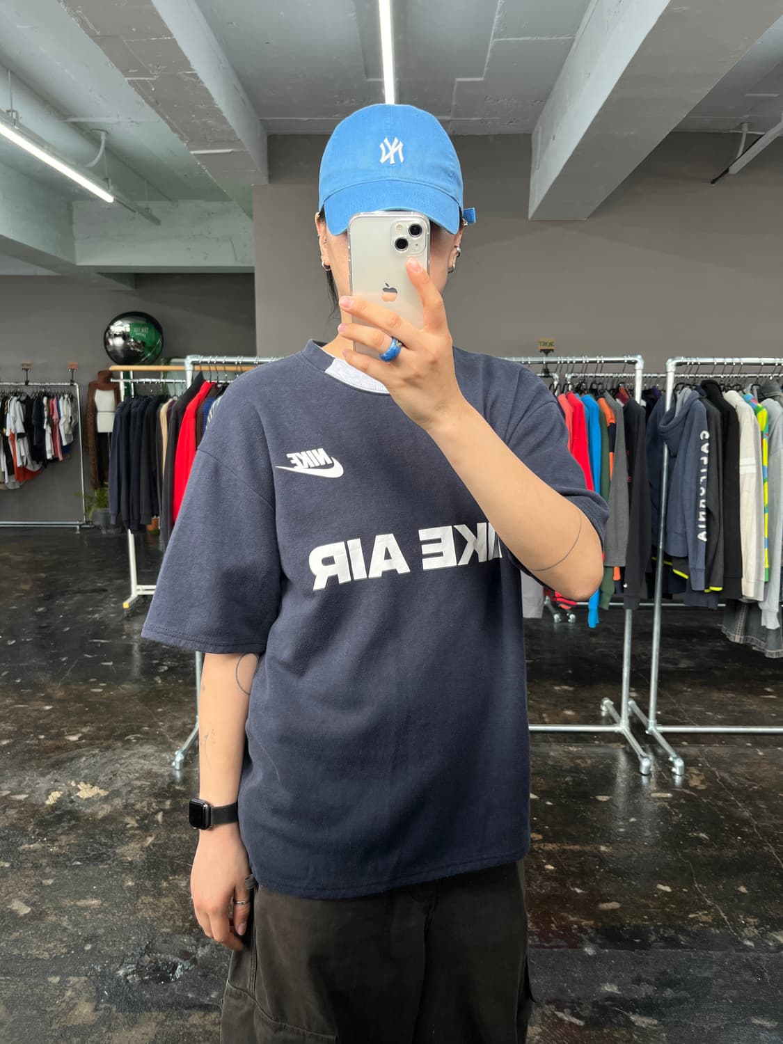 나이키 프린팅 코튼 반팔 티셔츠 상품이미지2
