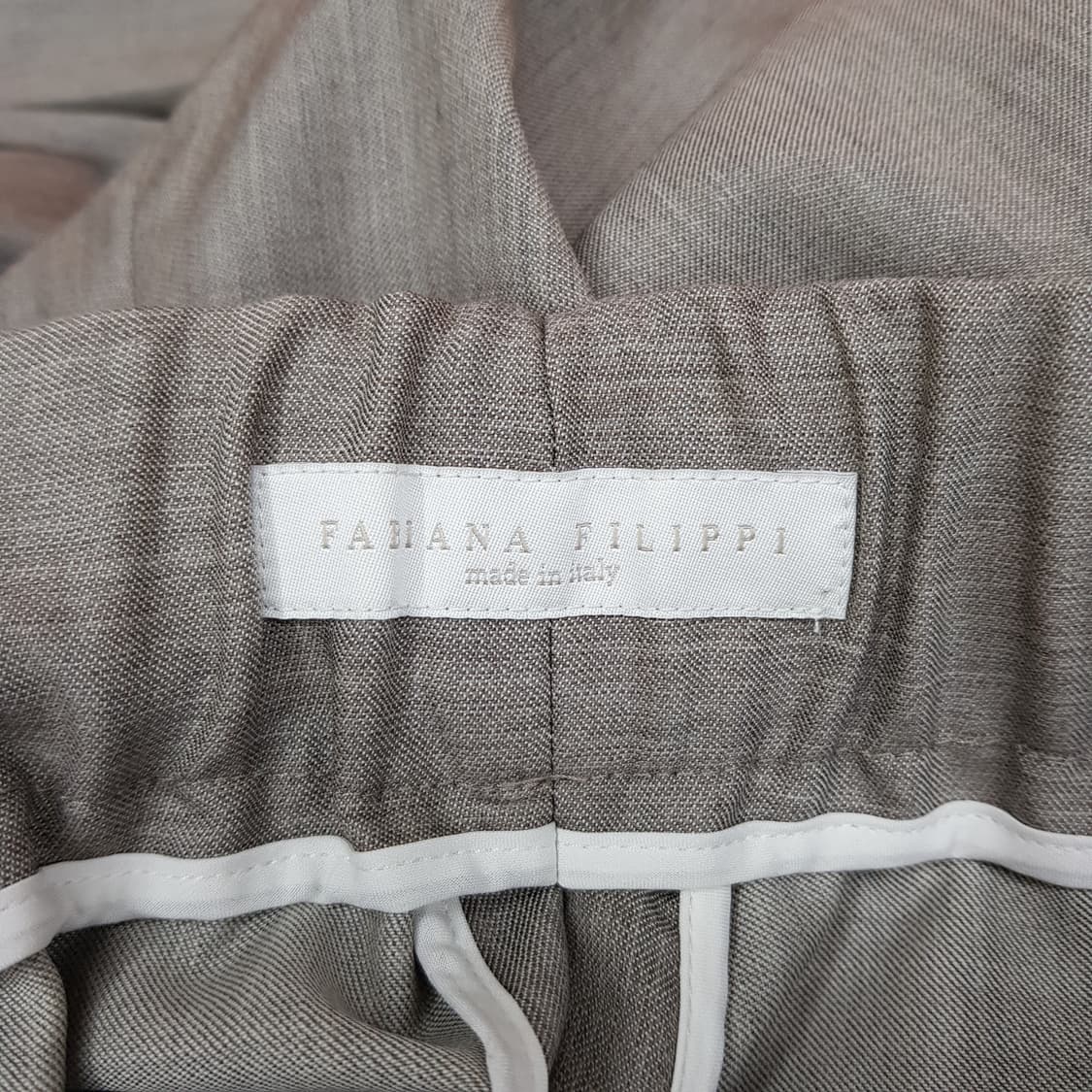 파비아나필리피 와이드 밴딩 울 팬츠 64-86사이즈 상품이미지5