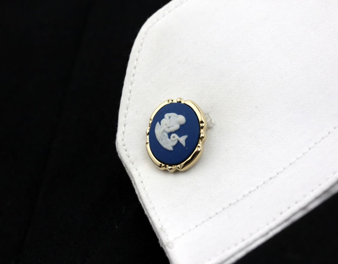 웨지우드 A등급 남자 명품 커프스 제스퍼 상품이미지7