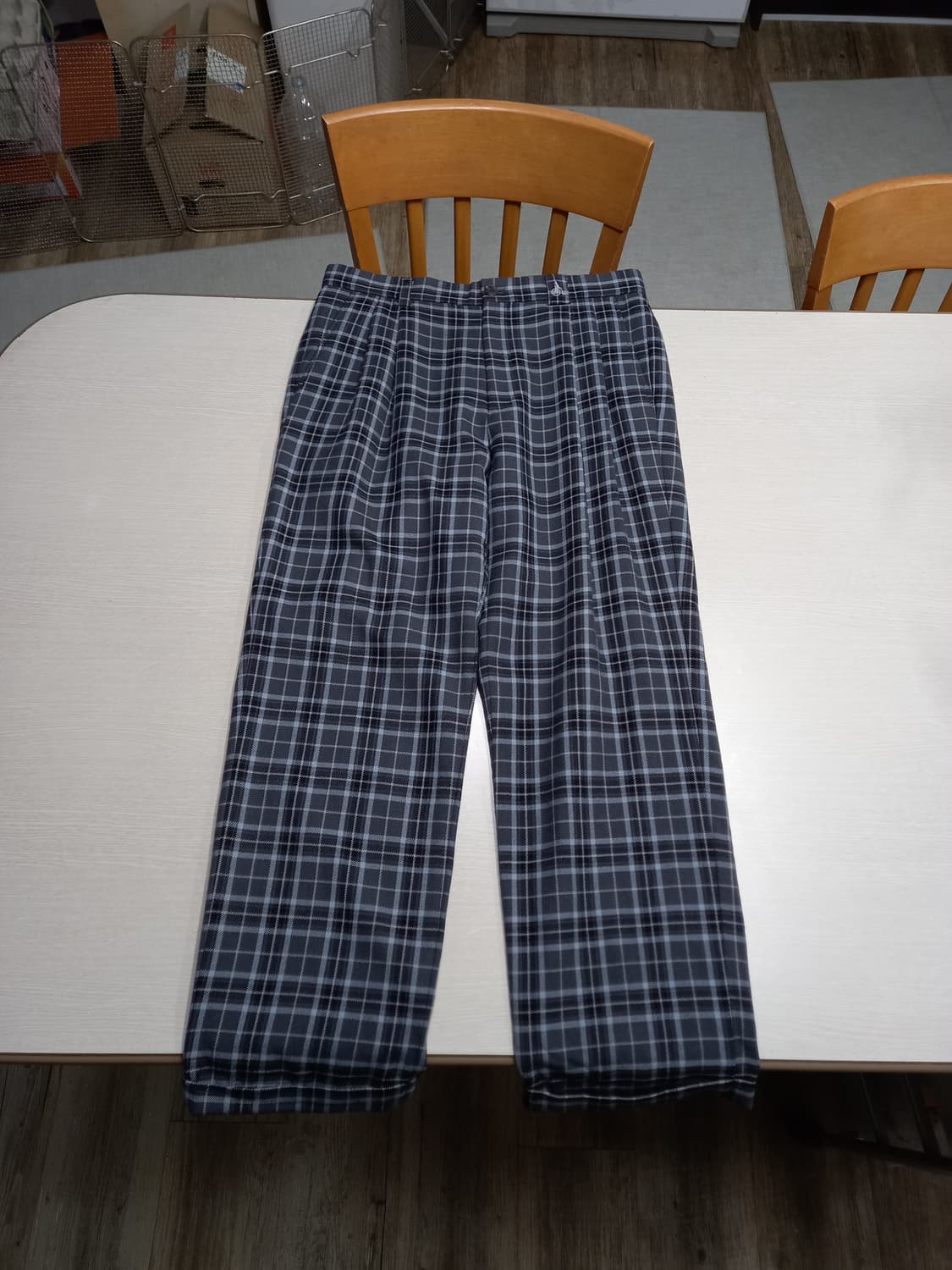 33 BEANPOLE GOLF 울 체크 골프바지 다크그레이 33-416 상품이미지1