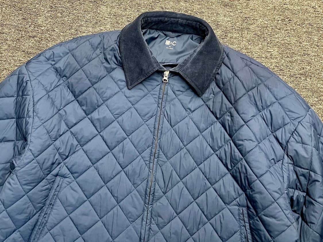 [77~88] 유니클로C 퀼팅 블루종 여성XL  상품이미지2