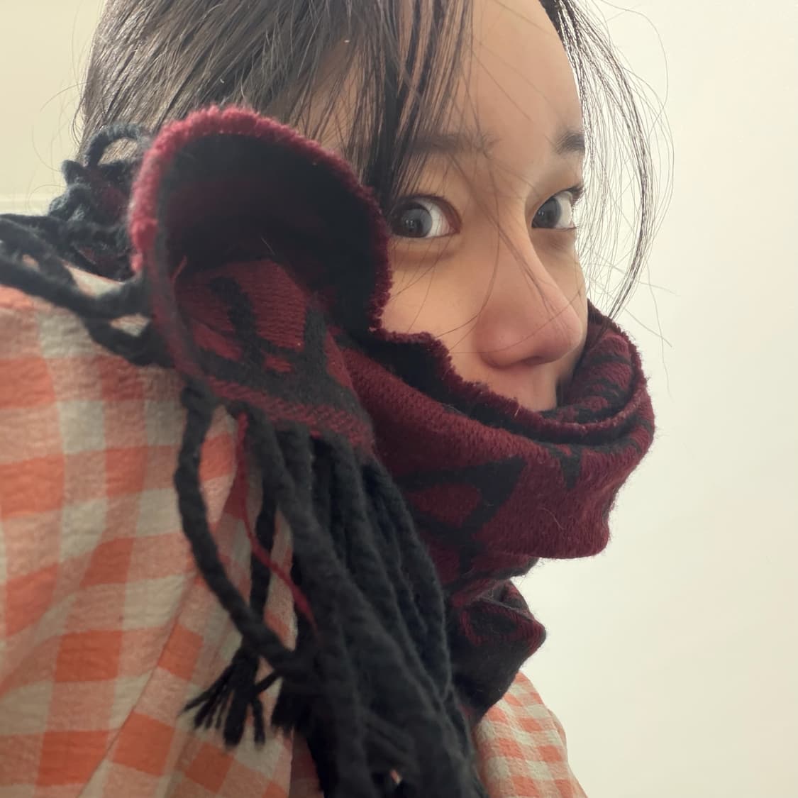 비비안웨스트우드 오브패턴 머플러 상품이미지2