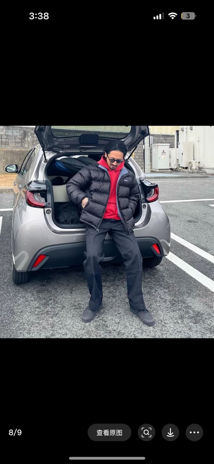 (L)00s 파타고니아 패딩 빈티지 패커블 다운 블랙 상품이미지2