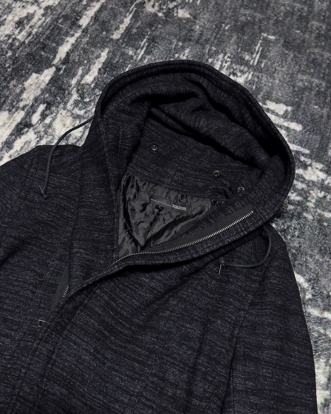 {Schlussel} 2-Way High Neck Zip Jacket   상품이미지5