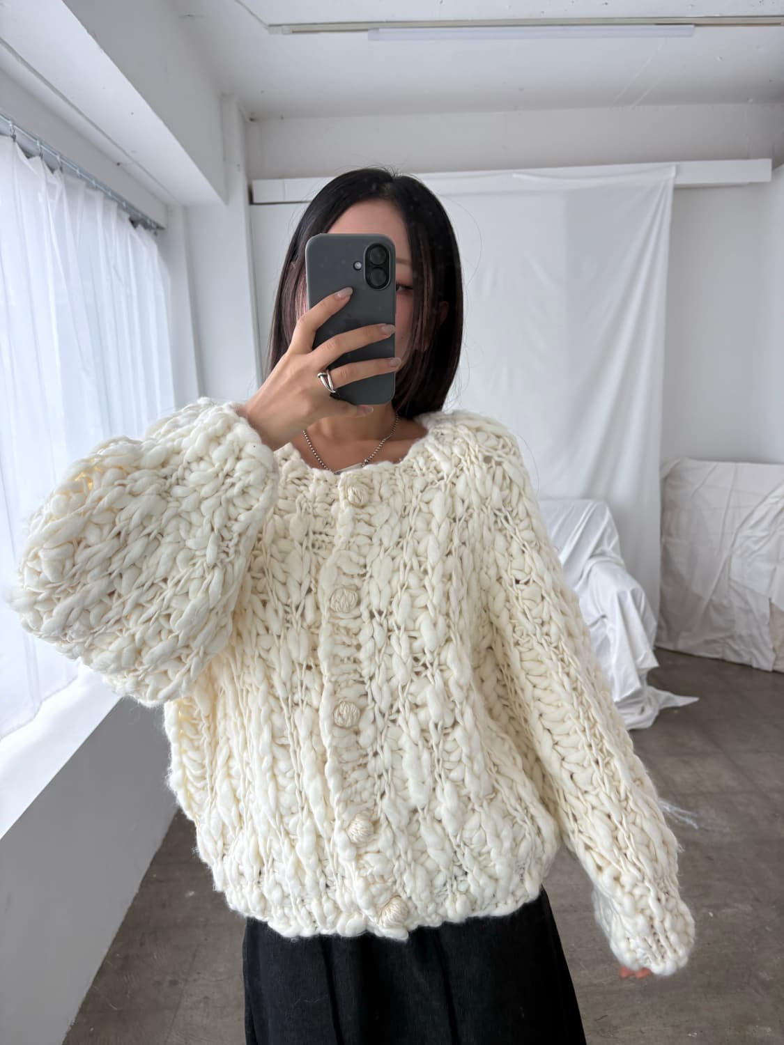 라떼핸드메이드가디건 상품이미지9