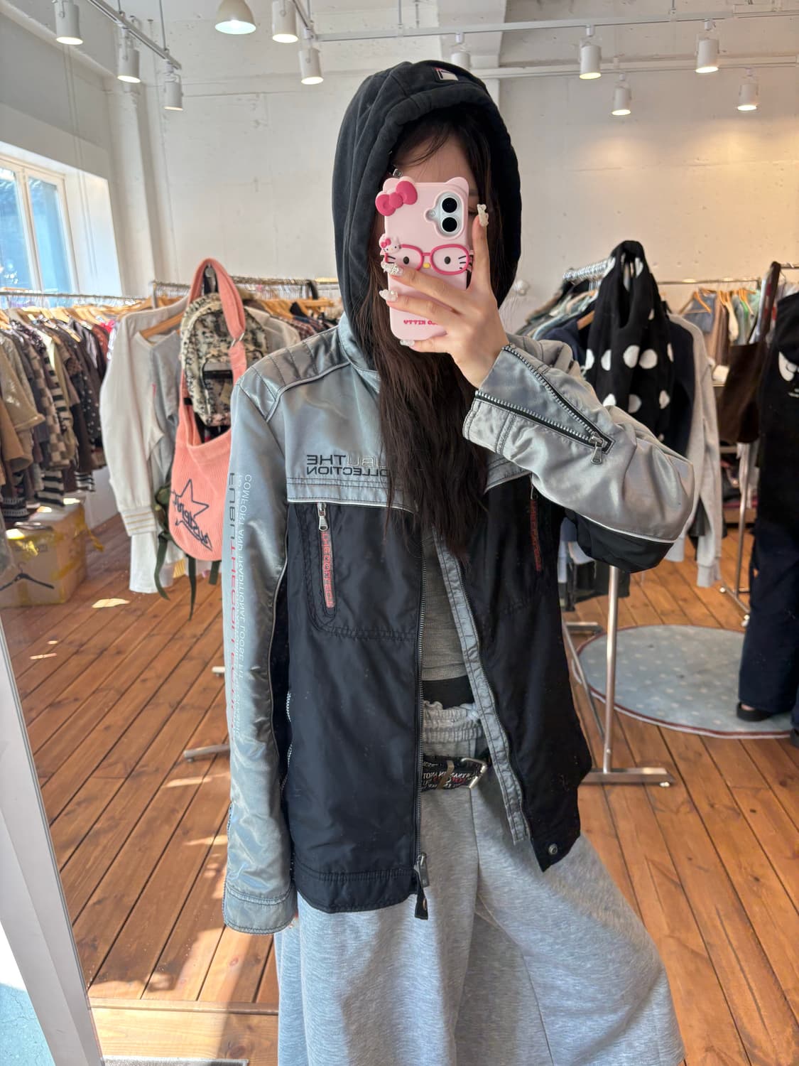 푸부 레이싱 후드 자켓 상품이미지4