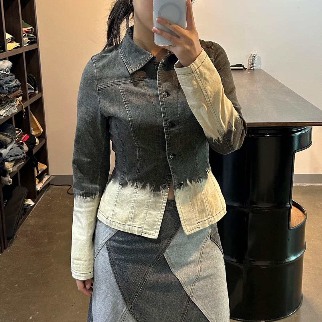 그런지 타이다이 자켓 상품이미지1