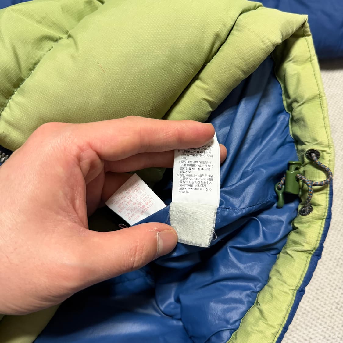 노스페이스 아이거 구스다운 패딩 자켓 상품이미지7