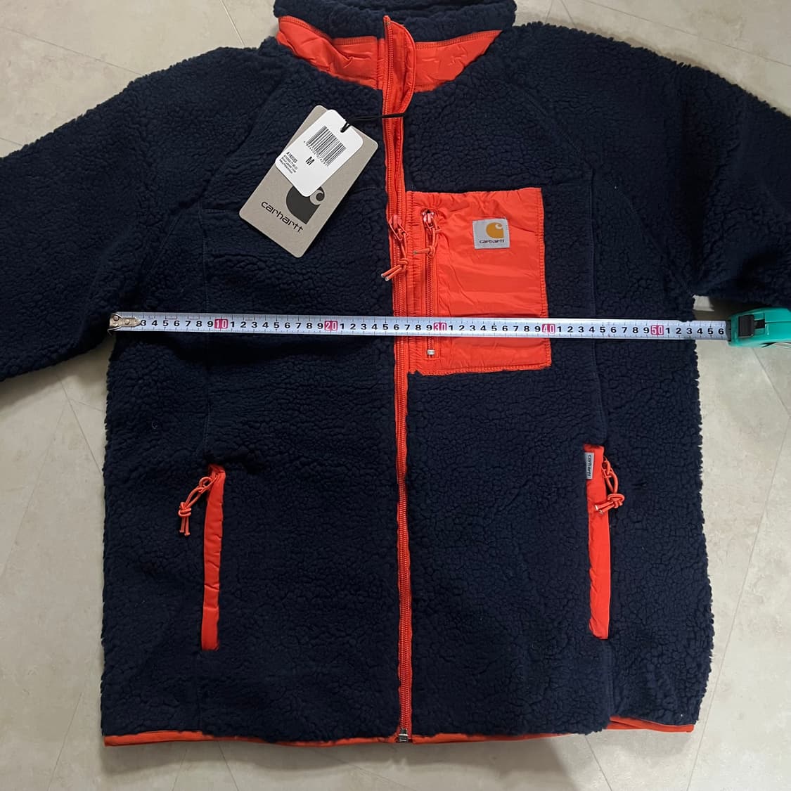 [새상품]칼하트WIP 스카우트 자켓 라이너 후리스 네이비 상품이미지4