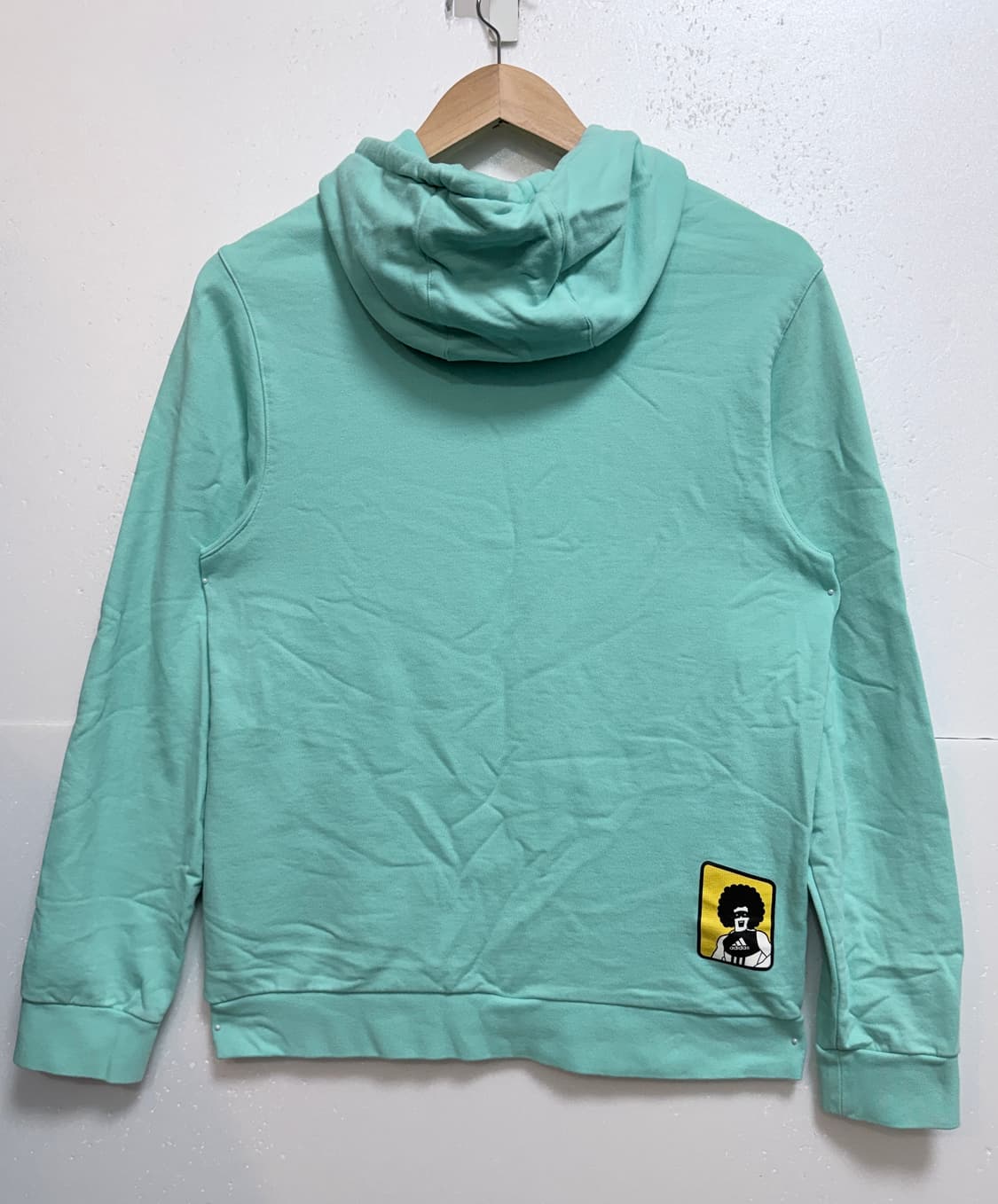 아디다스 adidas 민트 그래픽 후드티 100 캐주얼 스트릿 상품이미지3