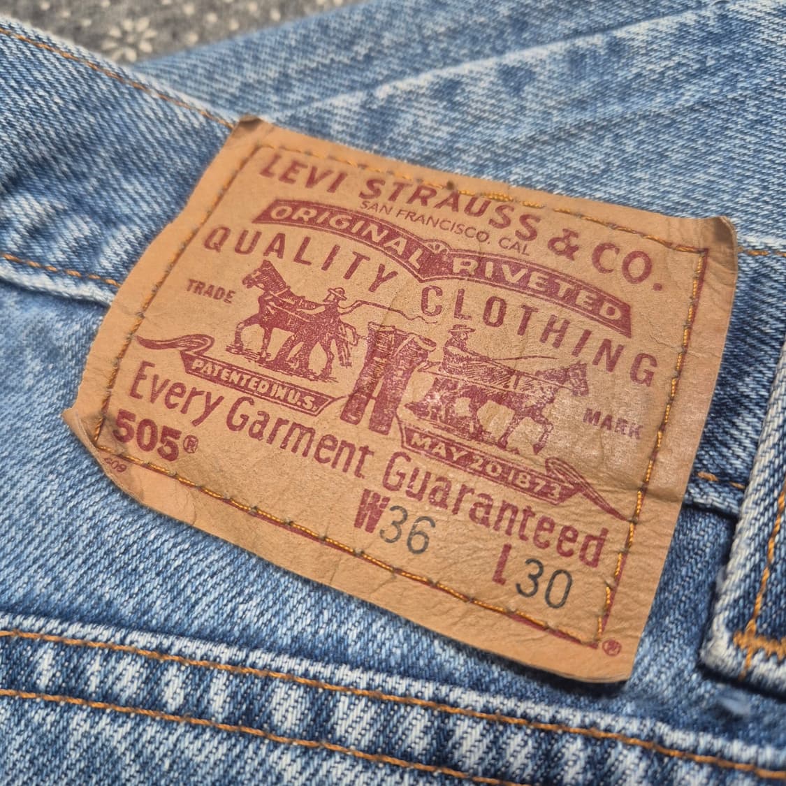 [36]90s MEXICO made 리바이스505 -832 상품이미지3