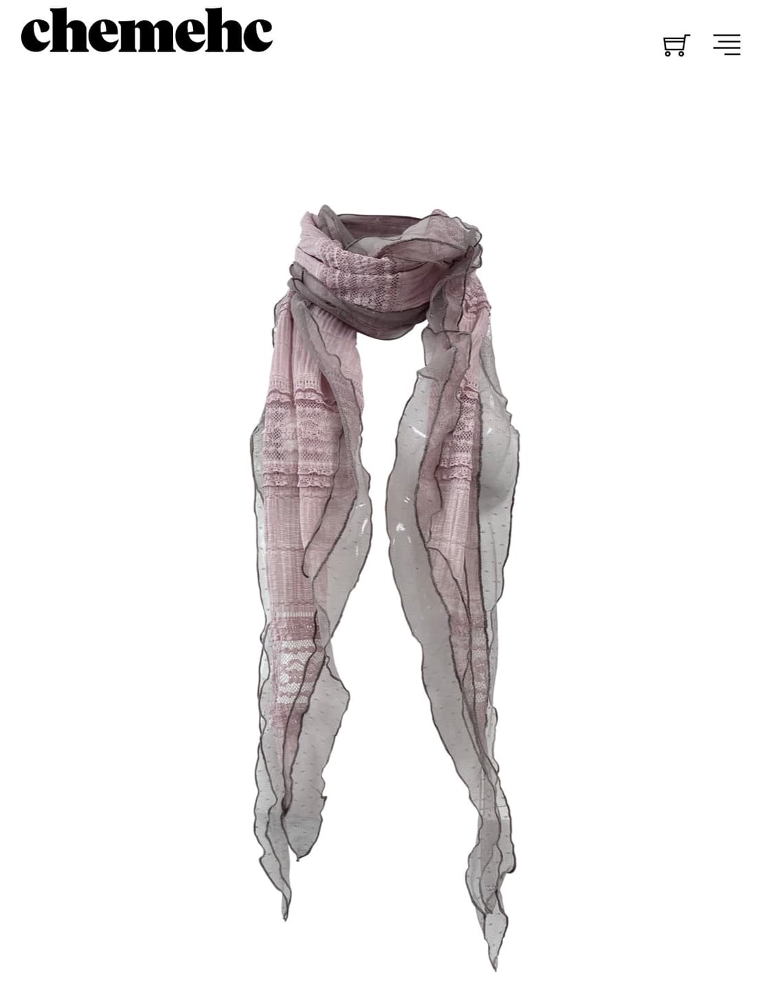 체메씨 sorbet scarf 상품이미지1