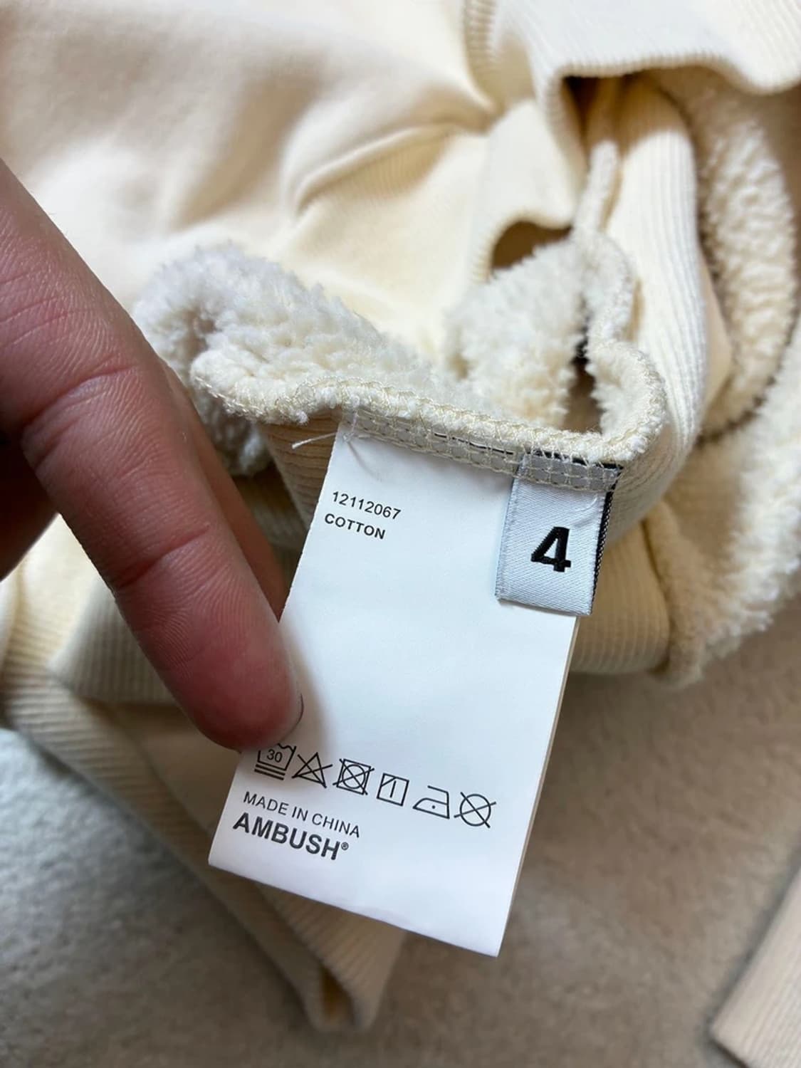 앰부쉬 AMBUSH 2020 백로고 오버 맨투맨 PN7582 상품이미지9