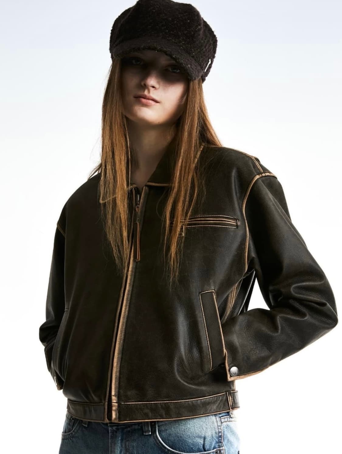 더오픈프로덕트 open yy BIKER JACKET 상품이미지1