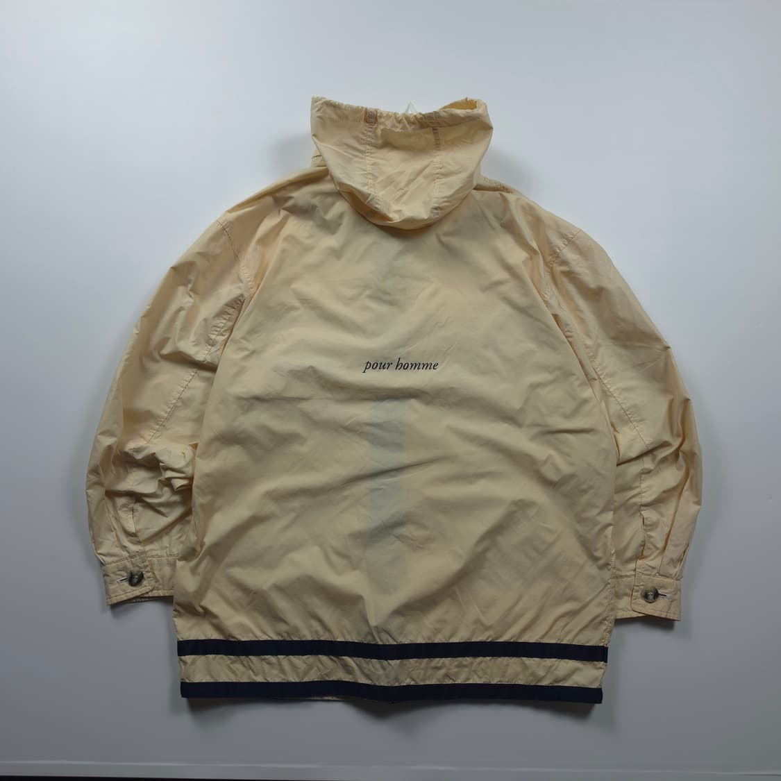 90s 입생로랑 아카이브 자수로고 바람막이 자켓 (XL) 상품이미지2