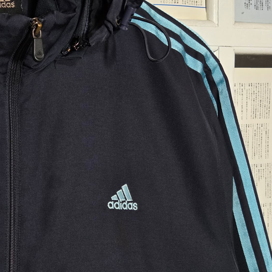 아디다스 올드스쿨 네이비 블루 패디드 점퍼 상품이미지5