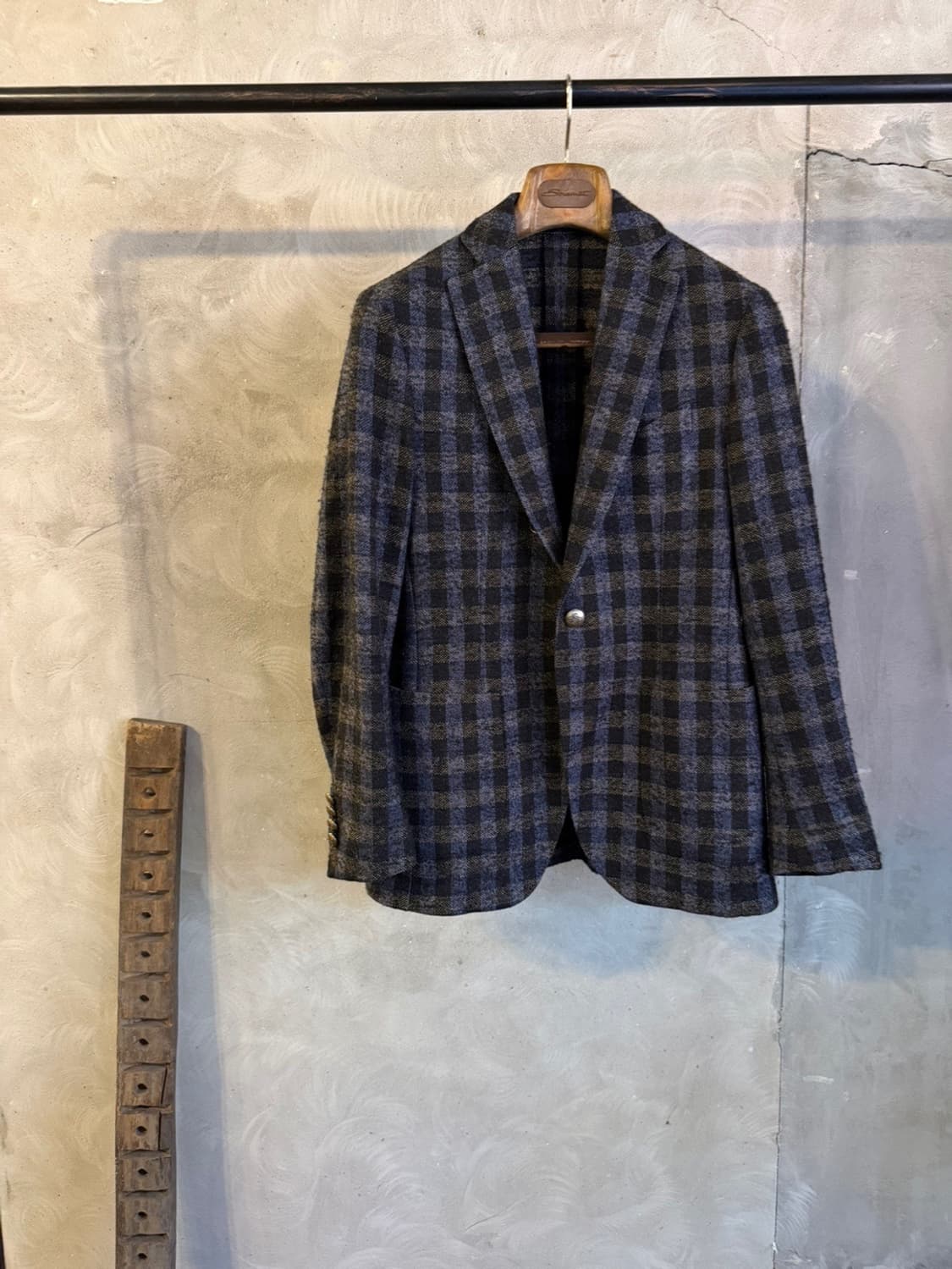 가브리엘 파시니 트위드 은장 자켓 95 상품이미지7