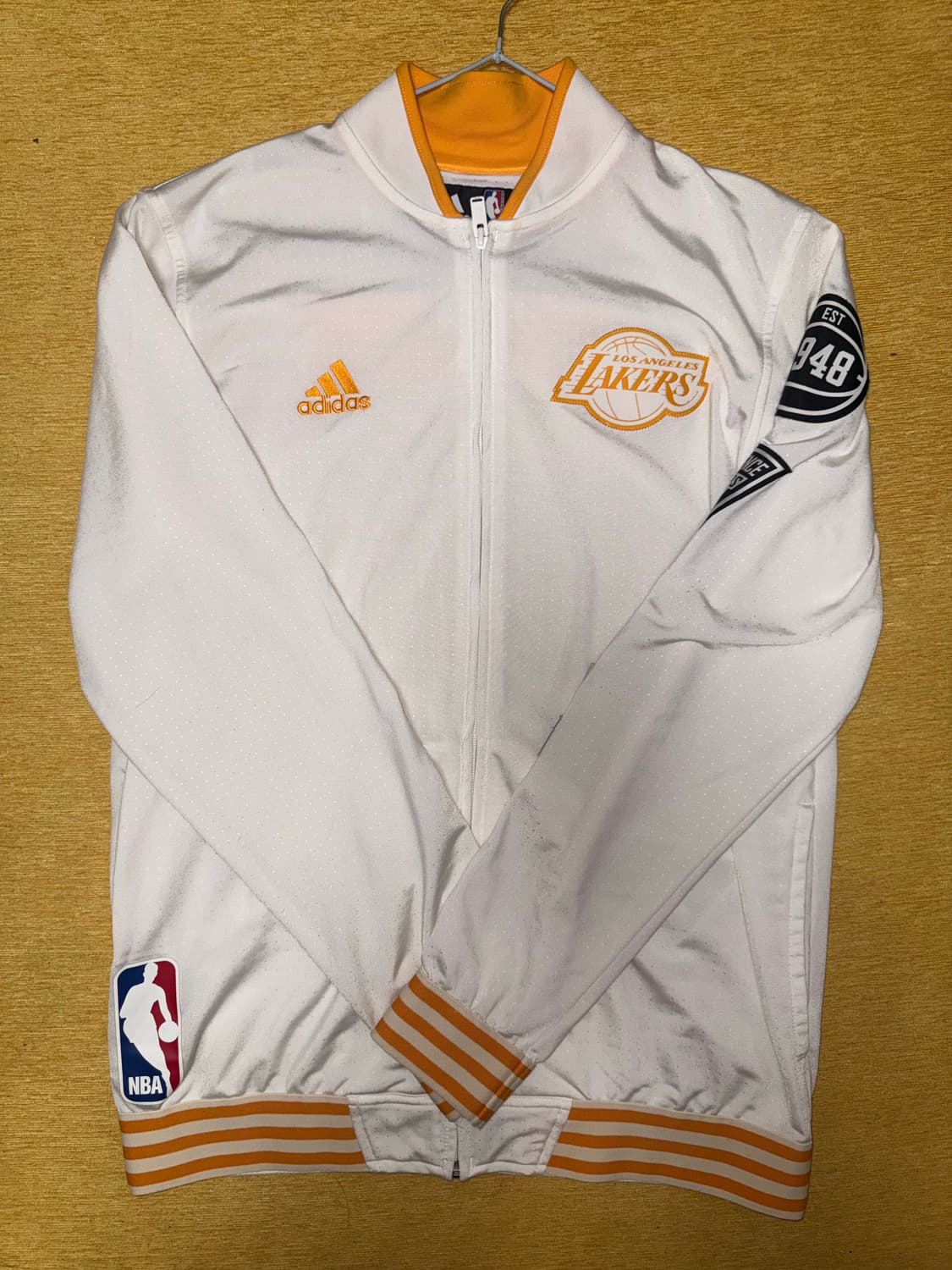 아디다스 LA레이커스 웜업 자켓 L 상품이미지1