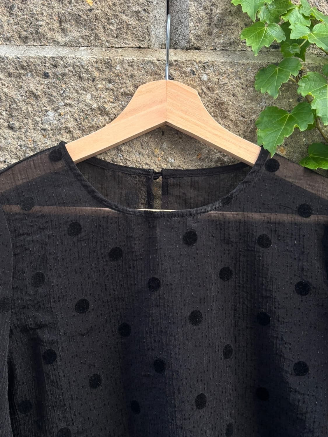 Black Dot Blouse 상품이미지3