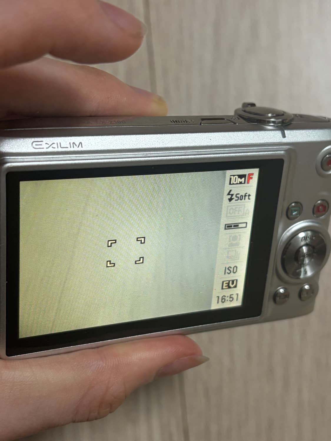 작례 o) 카시오 엑슬림 EX-Z100 상품이미지5