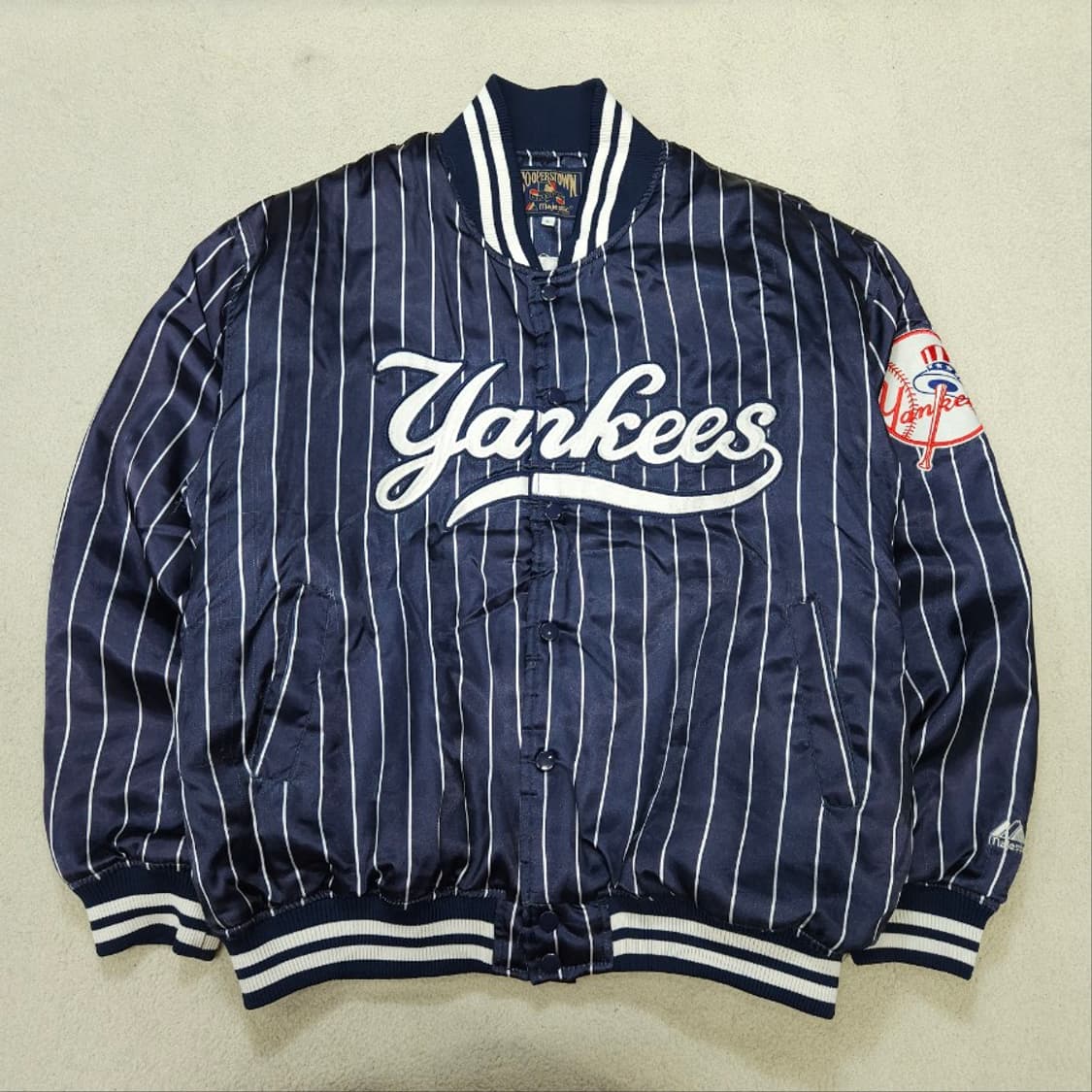 마제스틱 쿠퍼스타운 뉴욕 양키즈 자켓 XL 상품이미지2