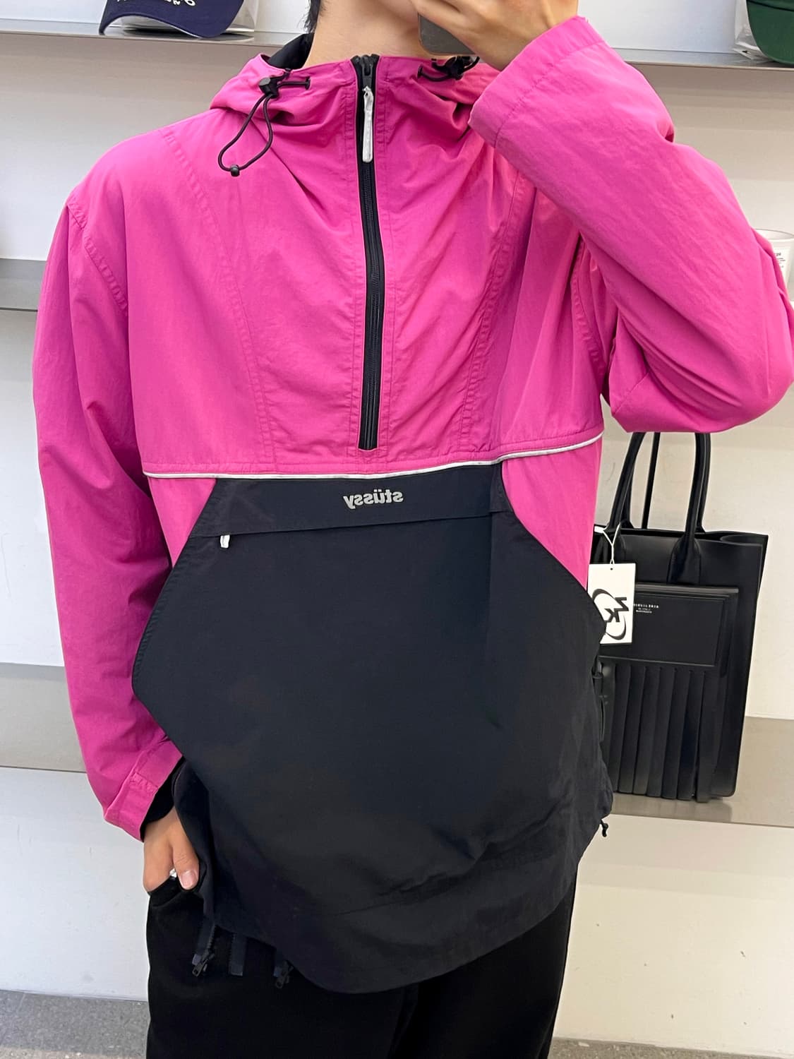 스투시 16f/w 리플렉티브 아노락 상품이미지2