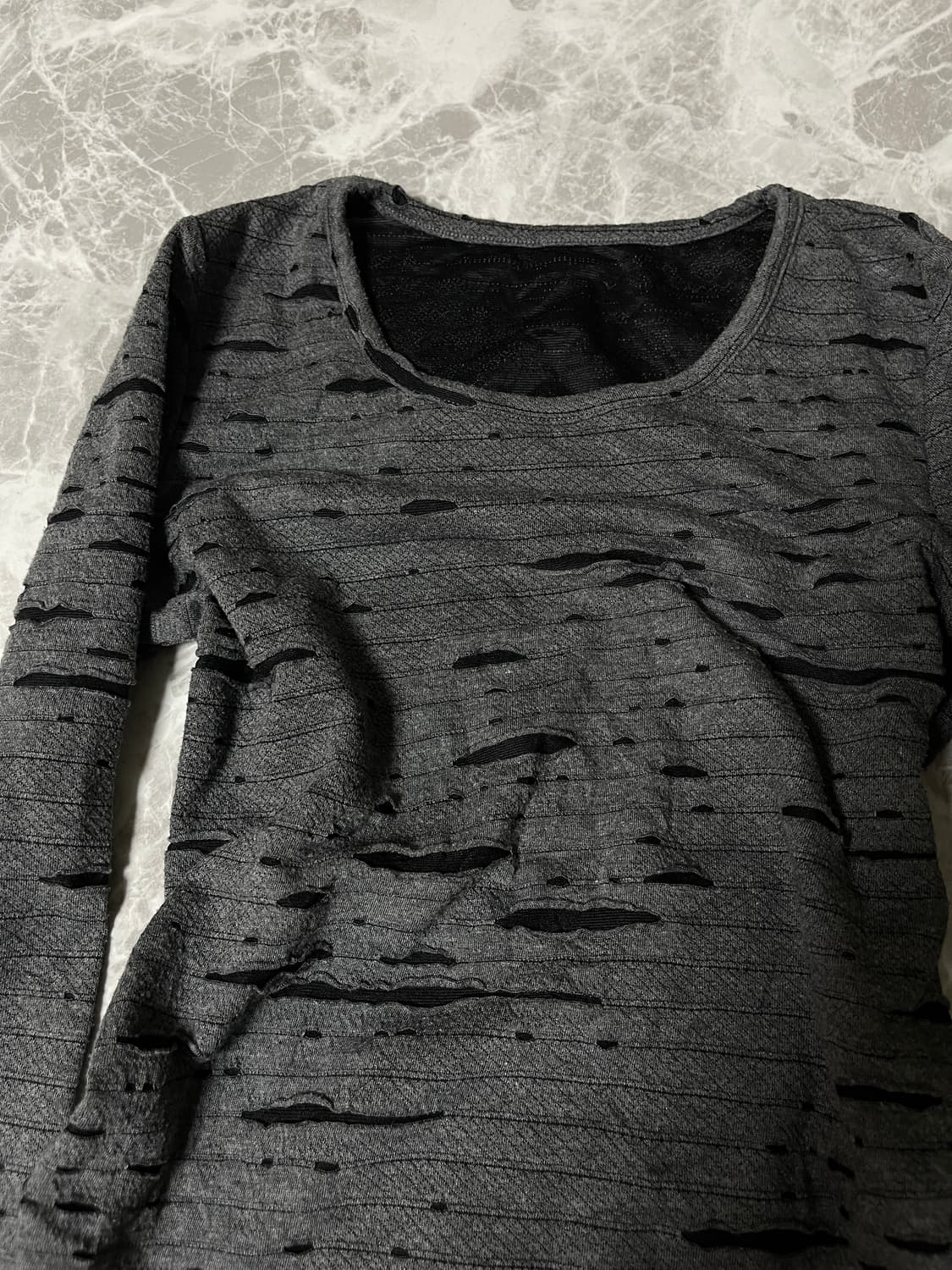 gothic cutting sleeve t 상품이미지2