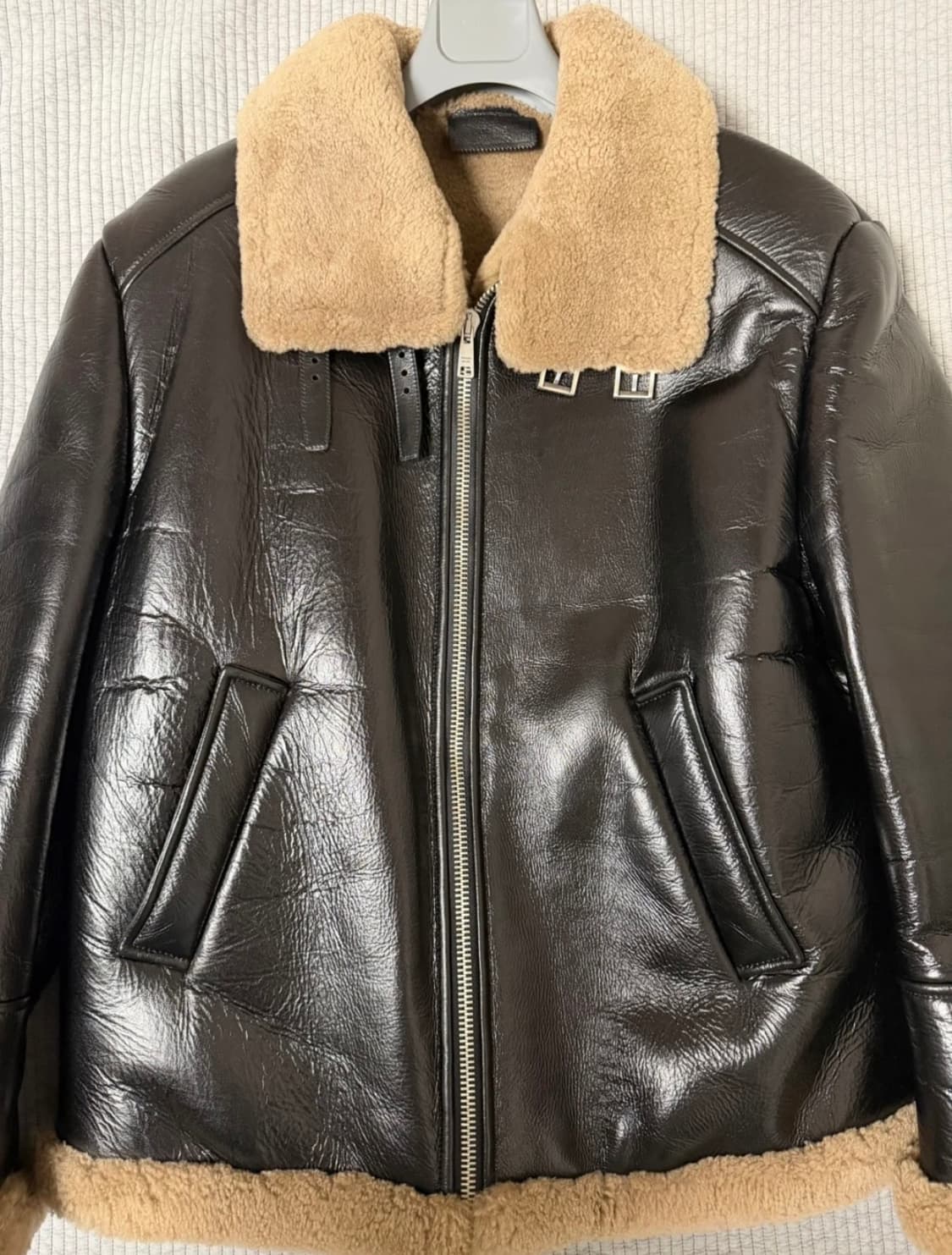 [50] 프라다 무스탕 시어링 자켓 판매 상품이미지2