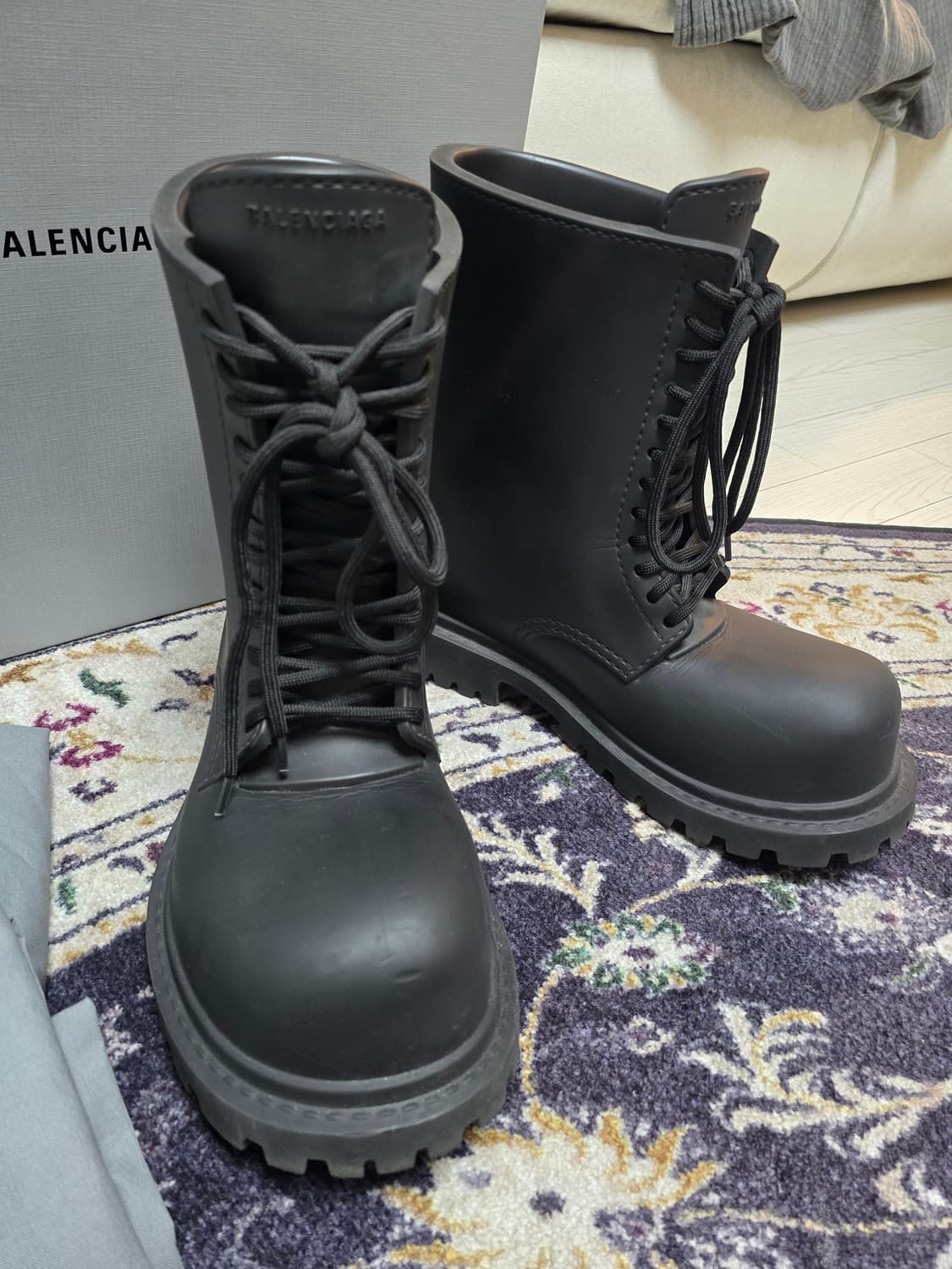 발렌시아가 스테로이드 부츠 42size 상품이미지3