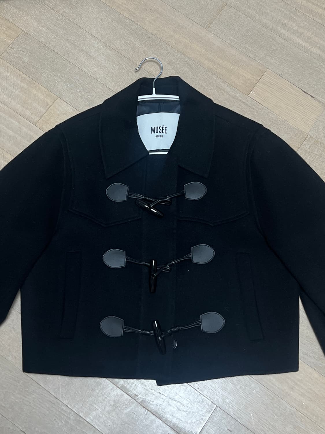 뮤제 캐시미어 떡볶이 반코트 상품이미지2