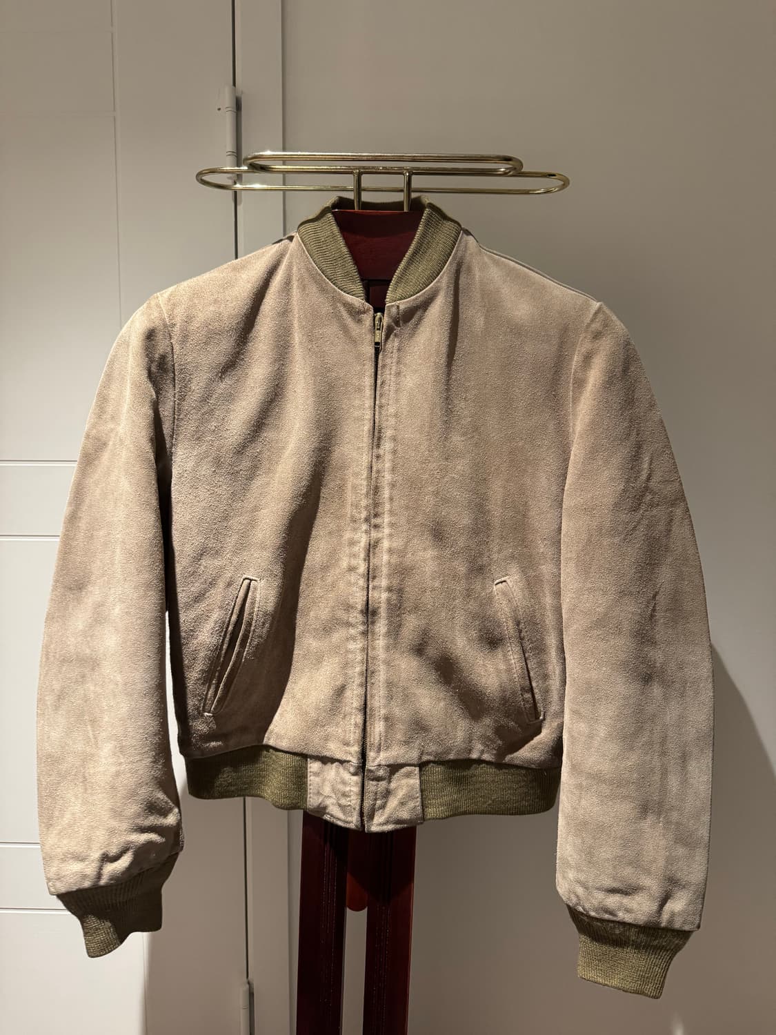 쇼트 스웨이드자켓 상품이미지1