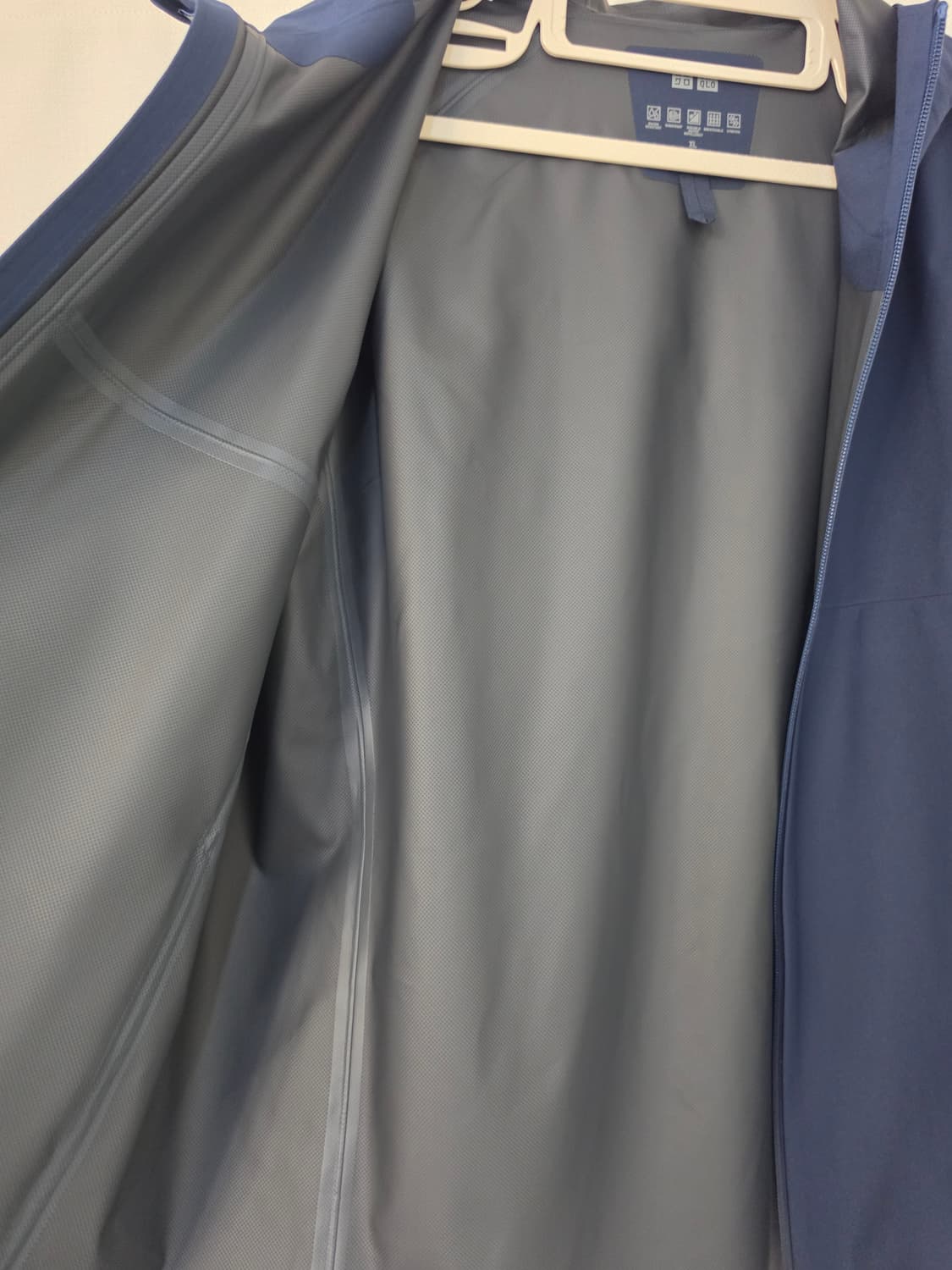 XL)유니클로 블록테크 방수 방풍 최고 파카 상품이미지4