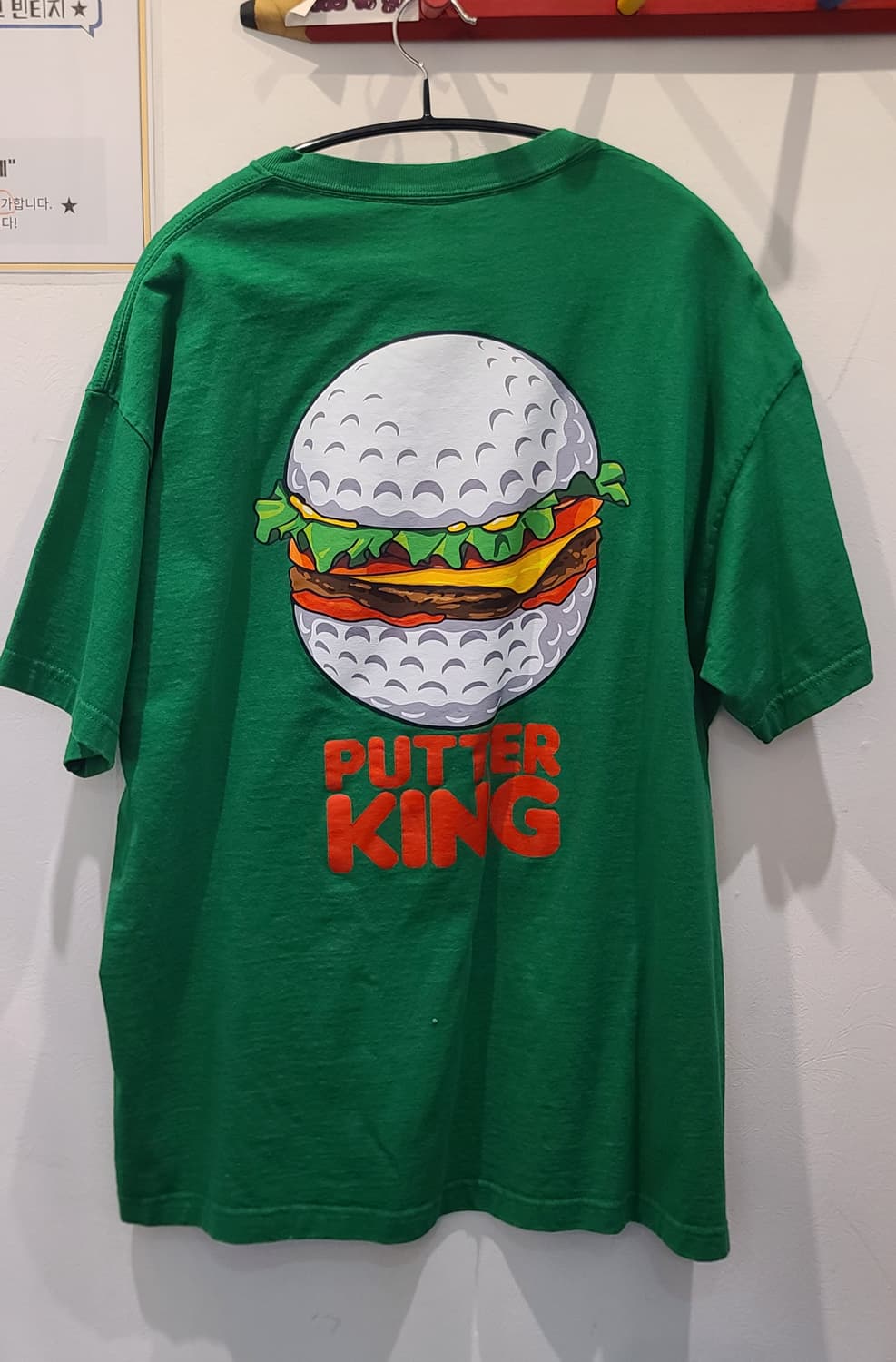 Off green 라운드 반팔 티셔츠 상품이미지3