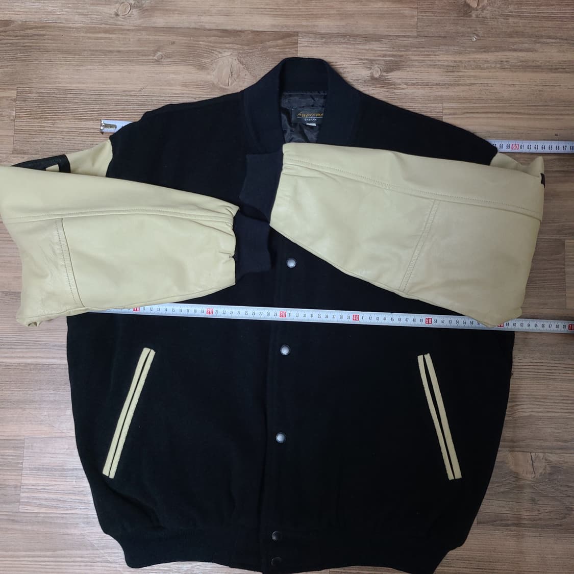 [M 100] 빈티지 한국외국어대학교 미식축구 바시티 자켓 점퍼 상품이미지6