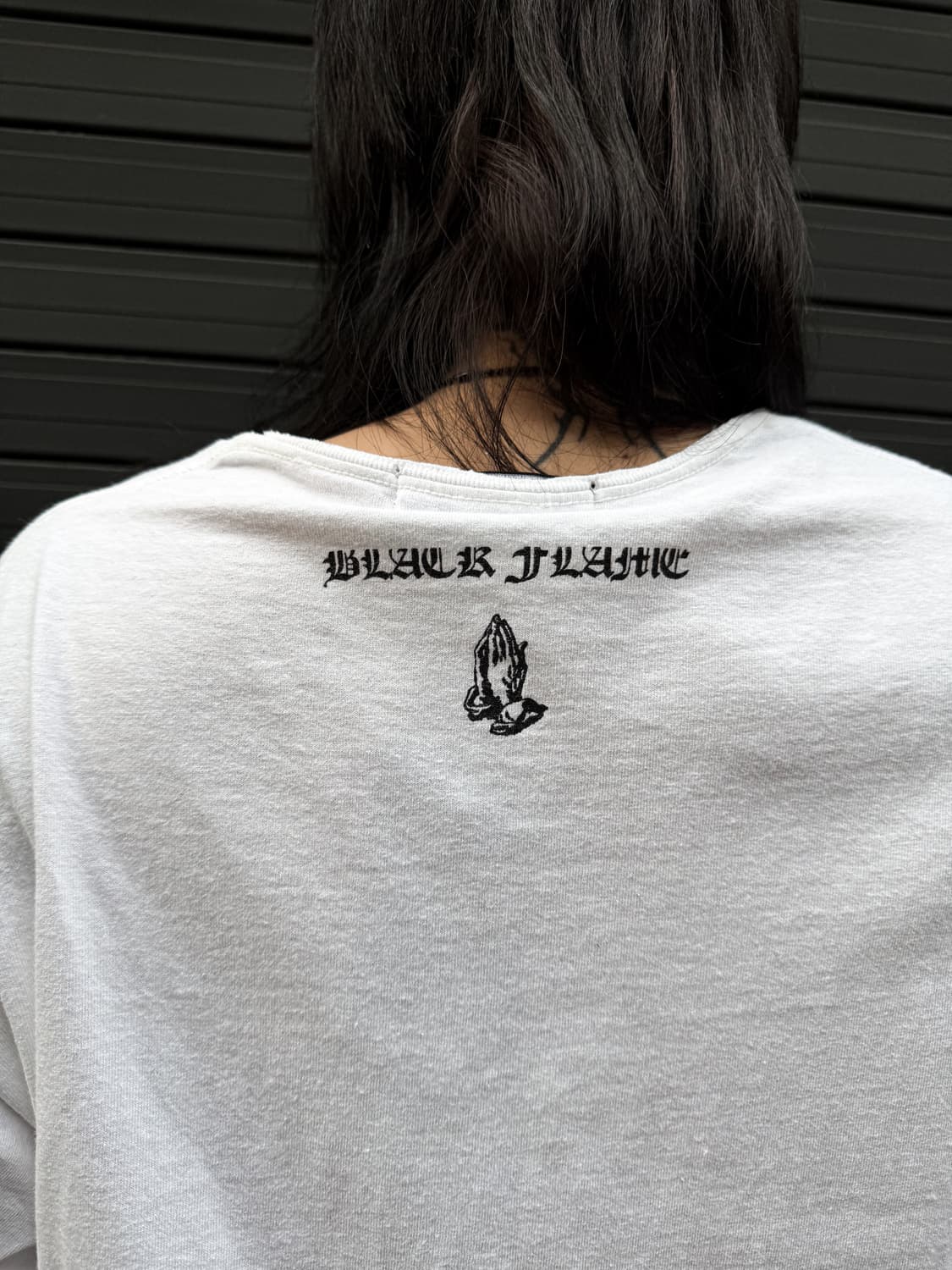 BLACK FLAME – Cross Logo Graphic T-Shirt 상품이미지9