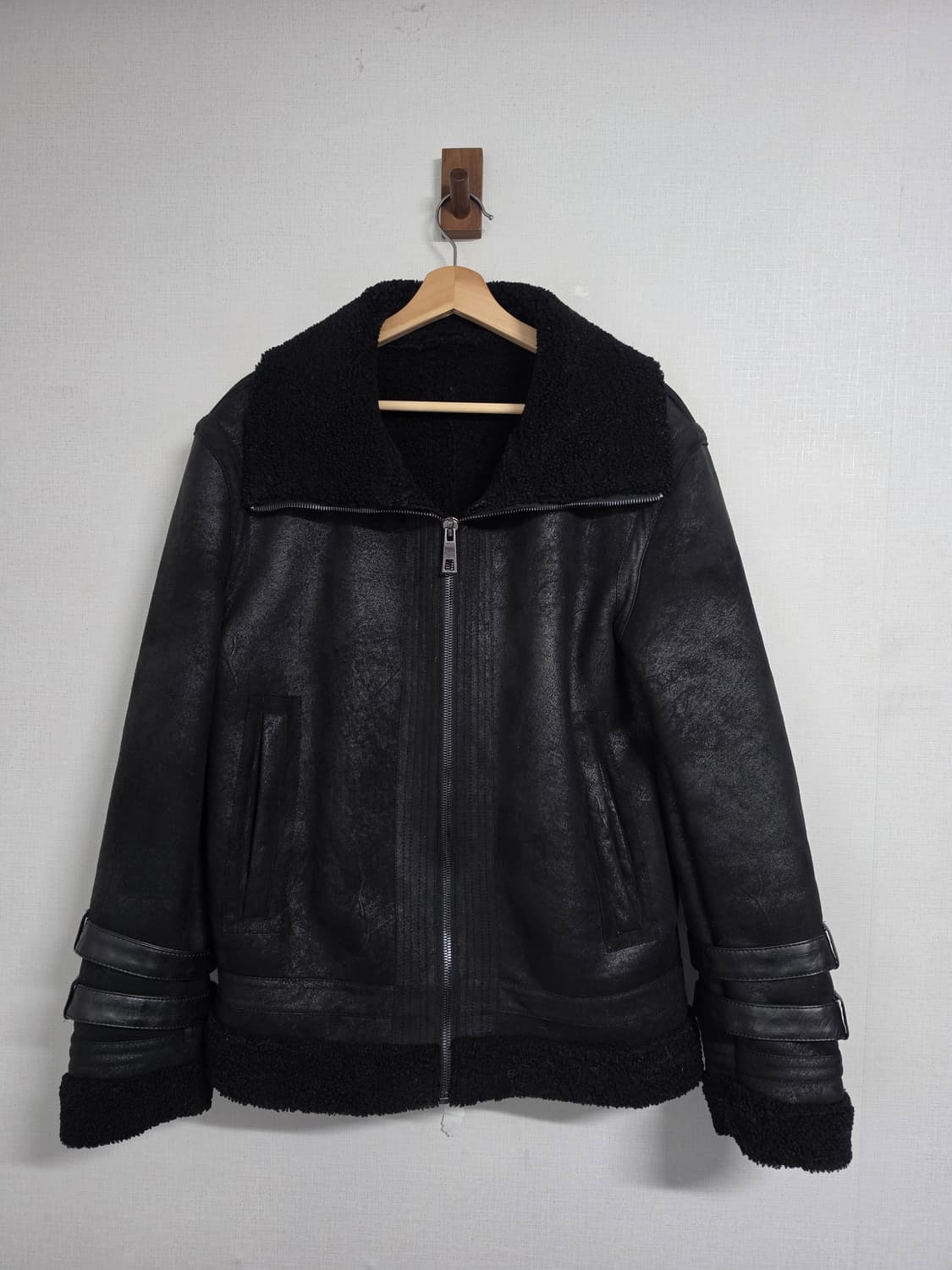 자라 스웨이드 무스탕 M 상품이미지1