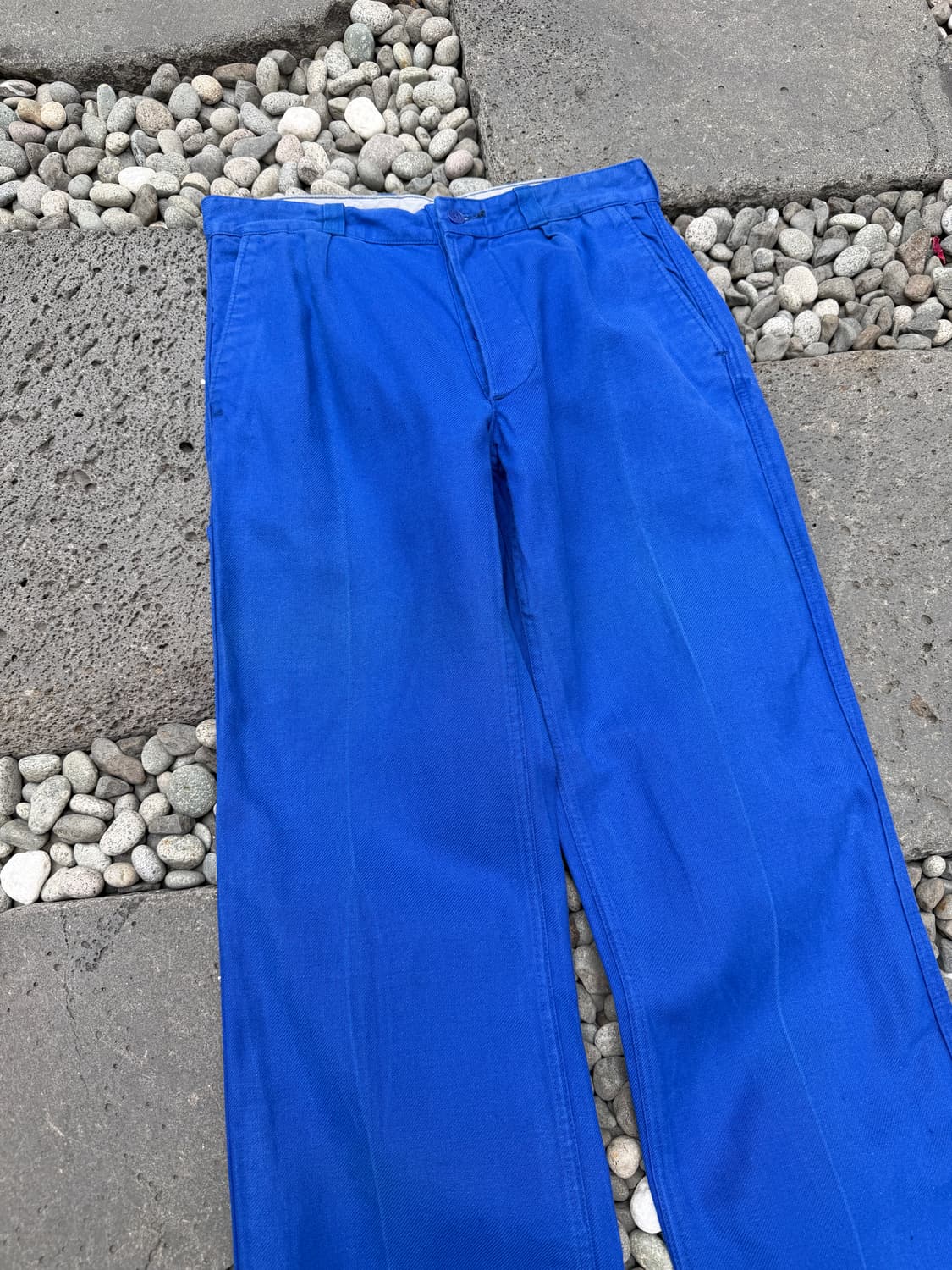 1970s VETRA WASHED BLUE 베트라 프렌치워크팬츠 상품이미지6