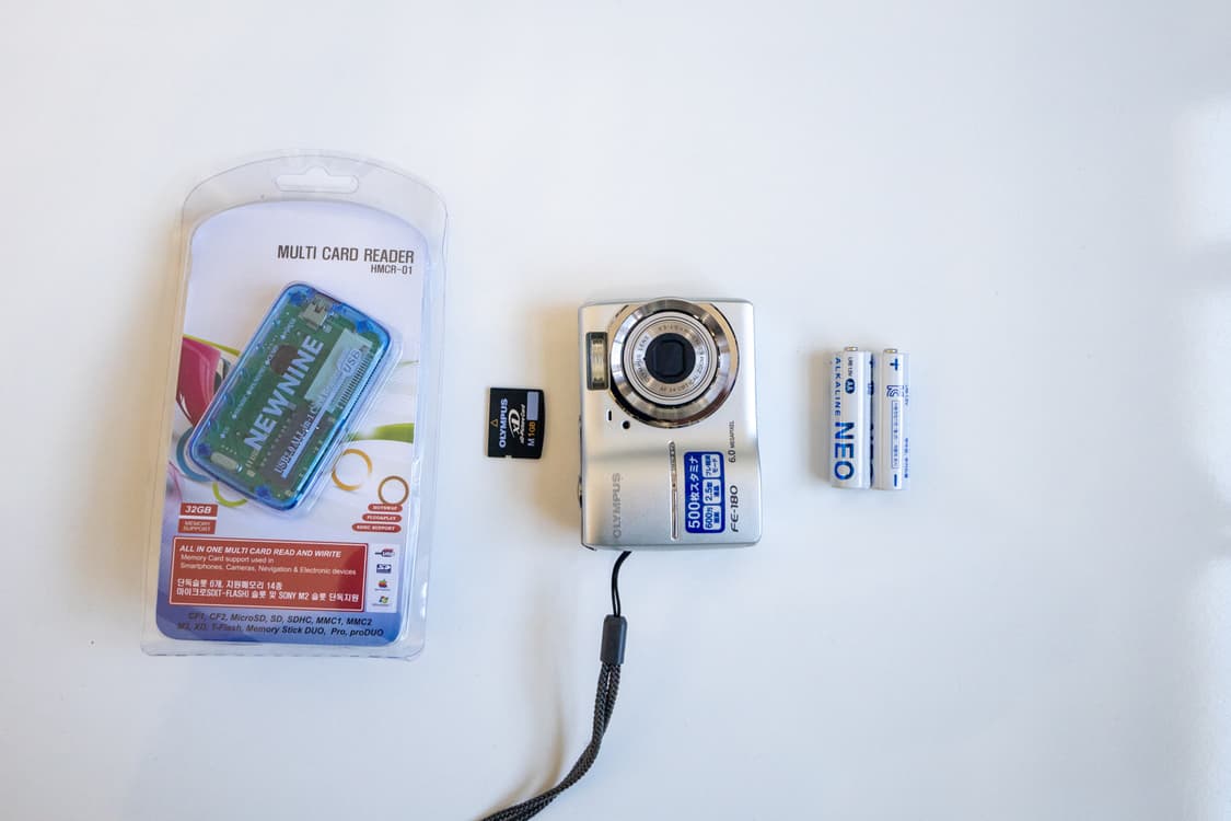 Olympus FE-180 / 빈티지 디지털 카메라 상품이미지9