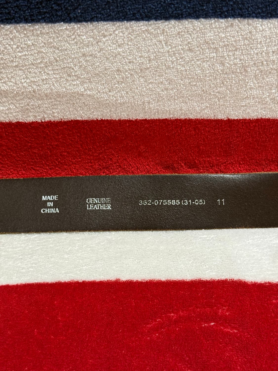 빈티지 레더벨트 Vintage Cowhide Belt 상품이미지4