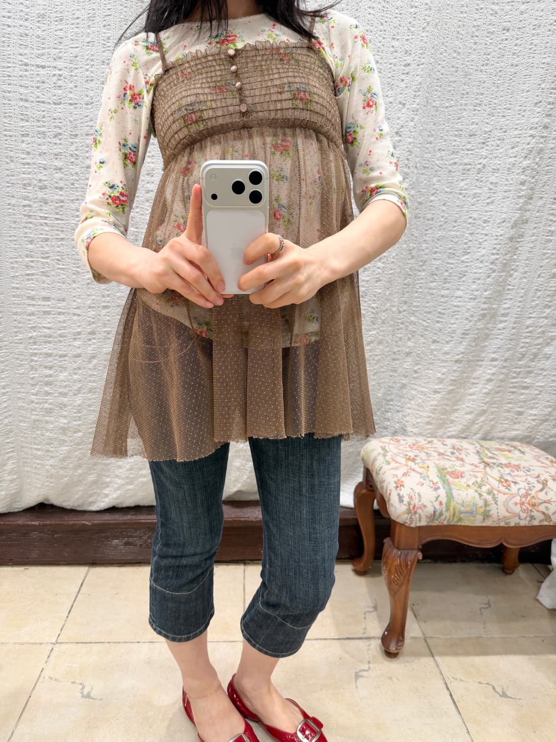 latte sheer bustier 상품이미지7